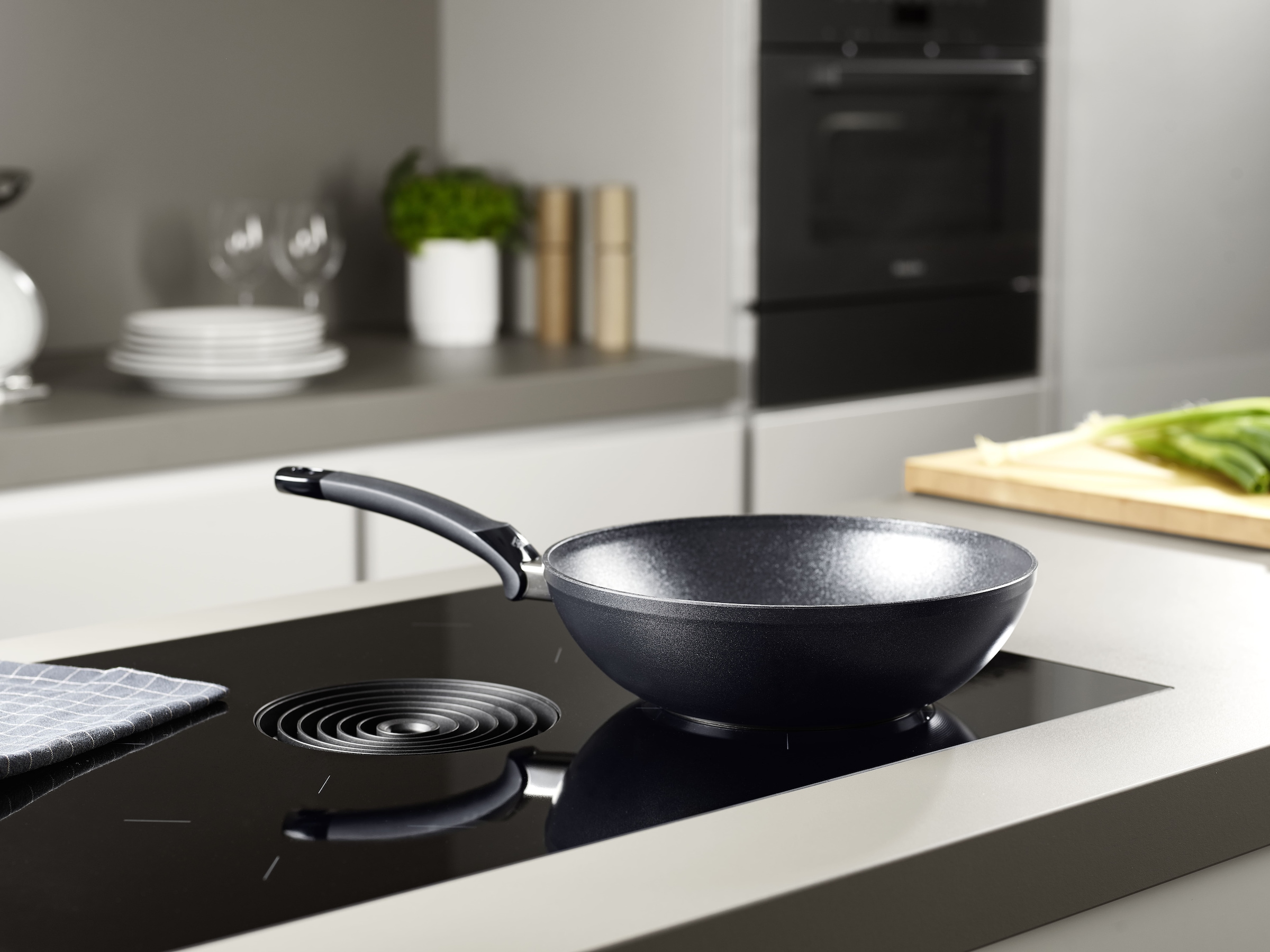Fissler Wok »Adamant®«, Aluminium, (1 tlg.), kratzfest, Made in Germany