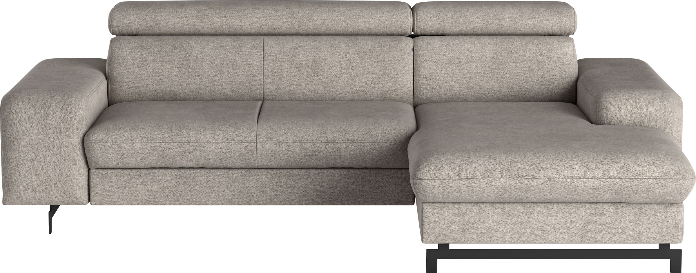 COTTA Ecksofa »Emma L-Form«, mit Kopfteilverstellung, wahlweise mit Bettfunktion & Bettkasten