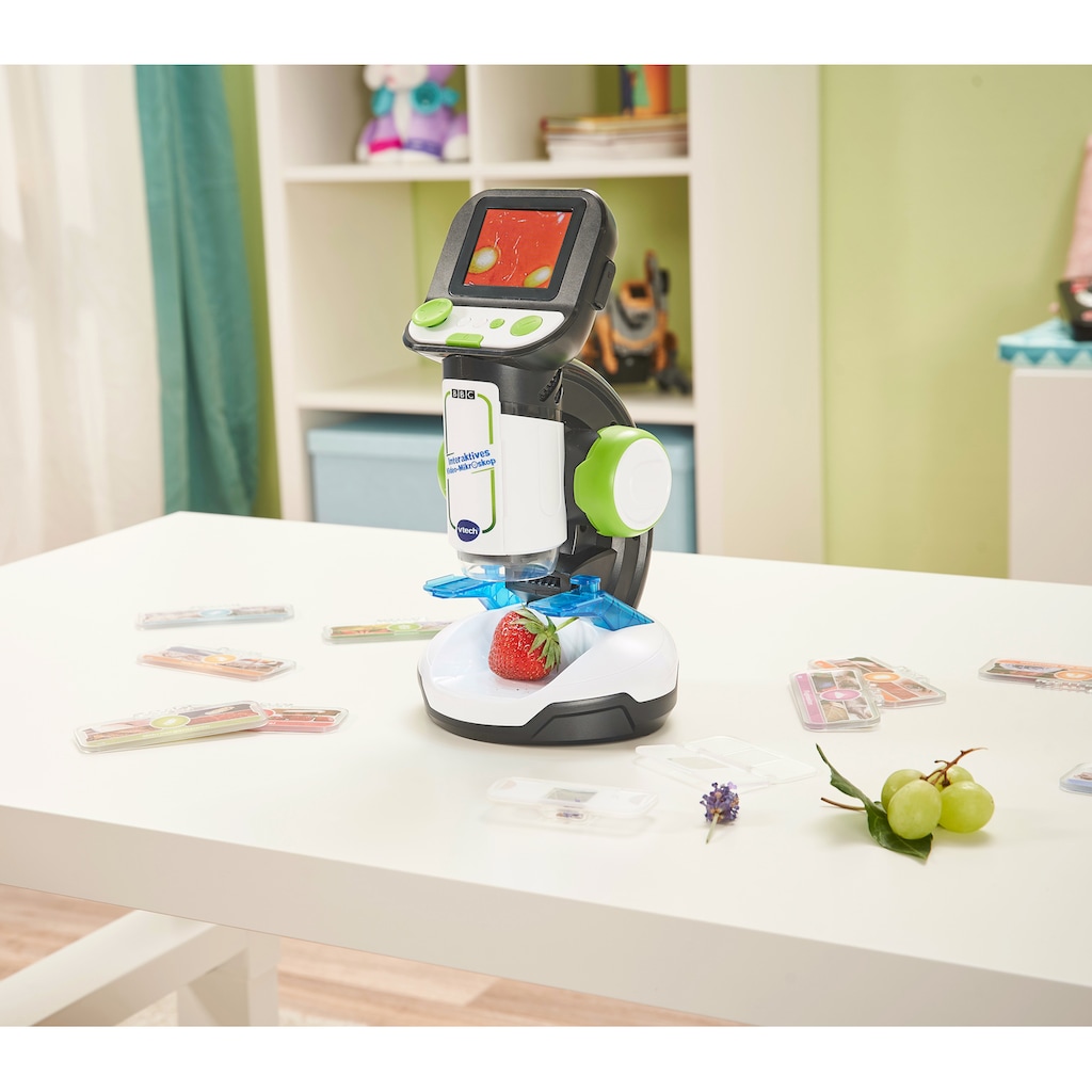 Vtech® Lernspielzeug »School & Go,Interaktives Video-Mikroskop«