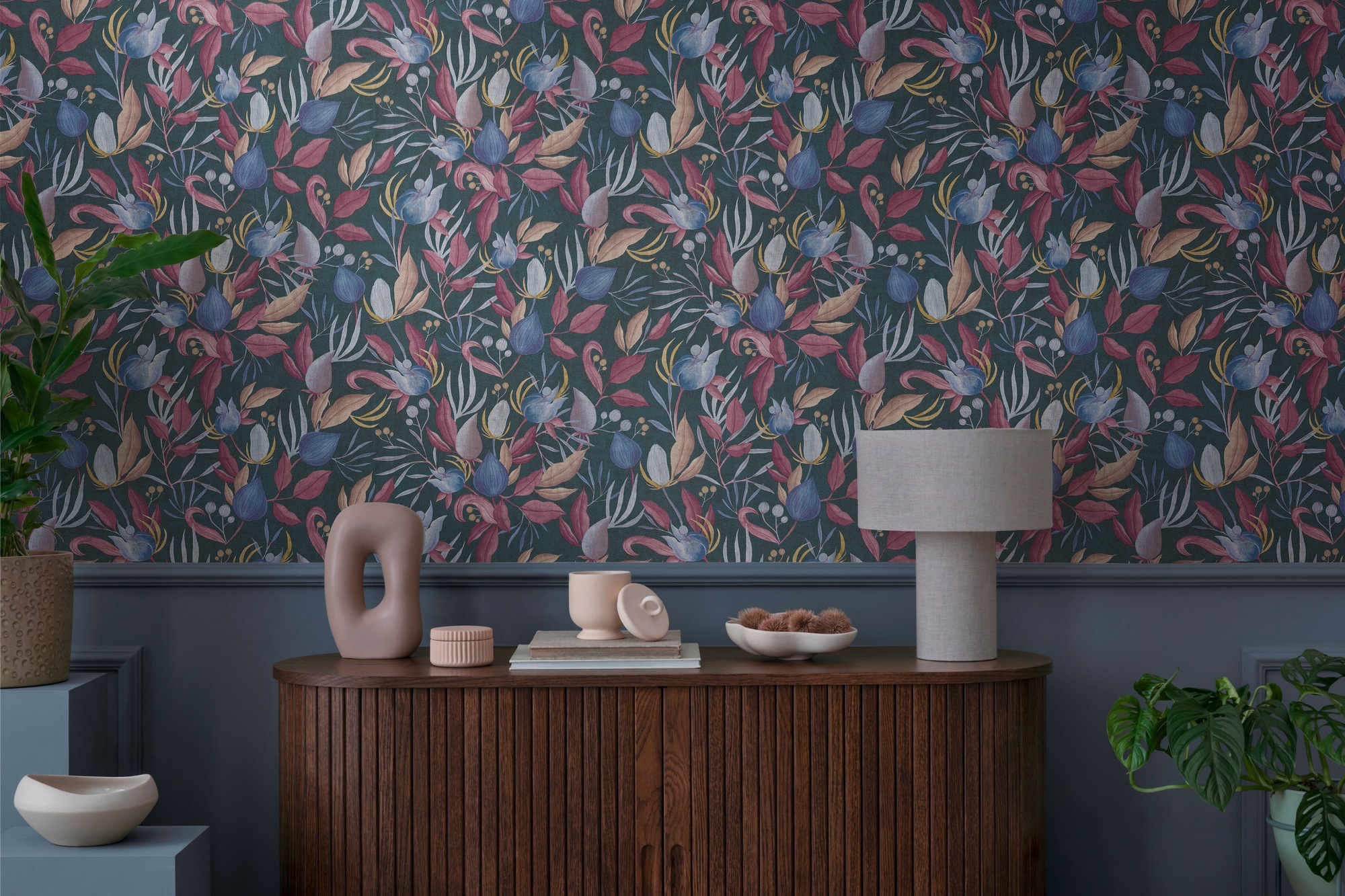 CosmoLiving by Cosmopolitan Vliestapete »Still Bloom – Florale Vliestapete« günstig online kaufen