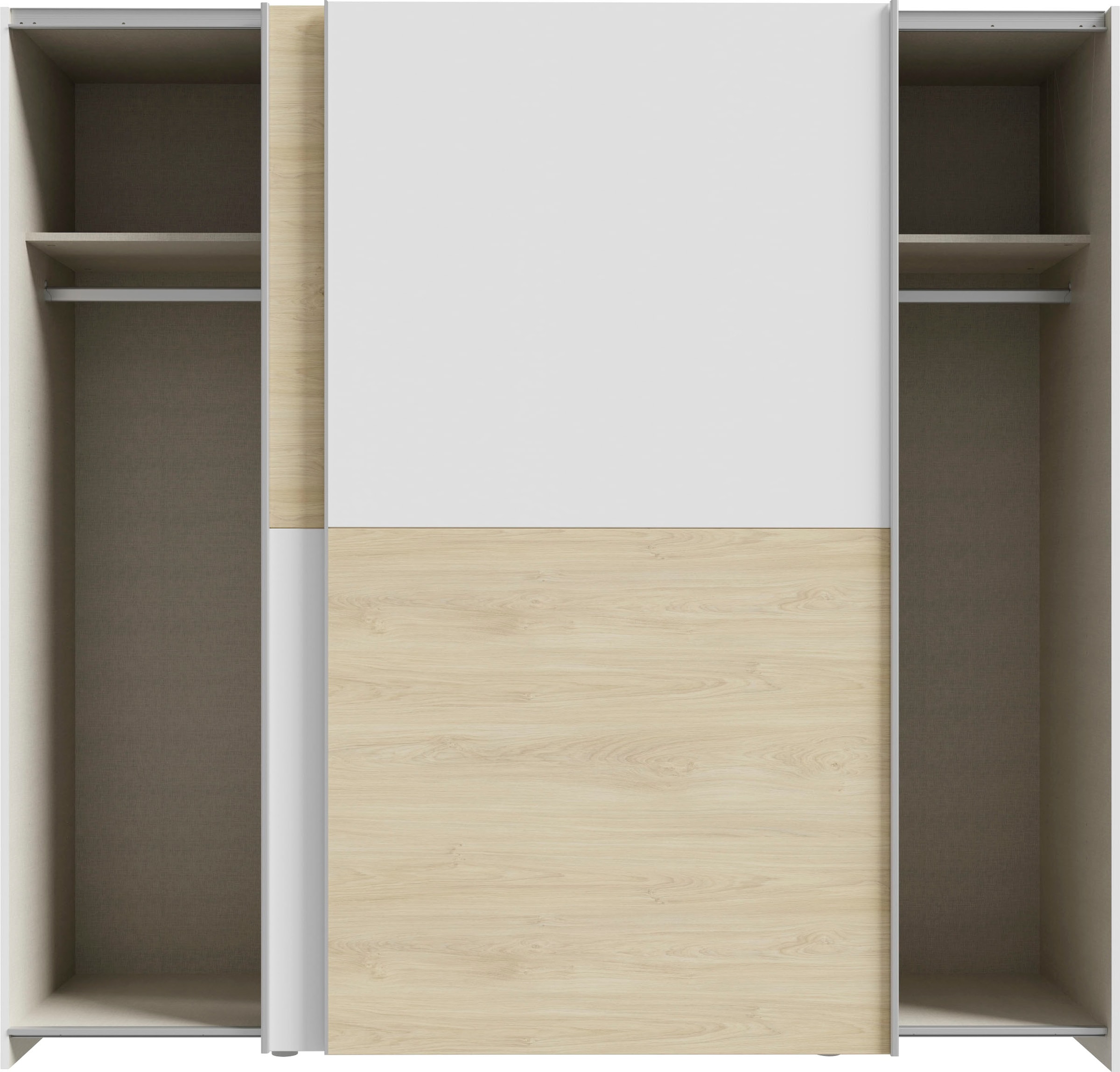 Home affaire Schwebetürenschrank »OTTOs Choice, 2 Schiebetüren, Made in Europe, stabil und zeitlos«, (5 Breiten: 120 -200cm, Höhe ca. 190cm), in verschiedenen Farben und Breiten