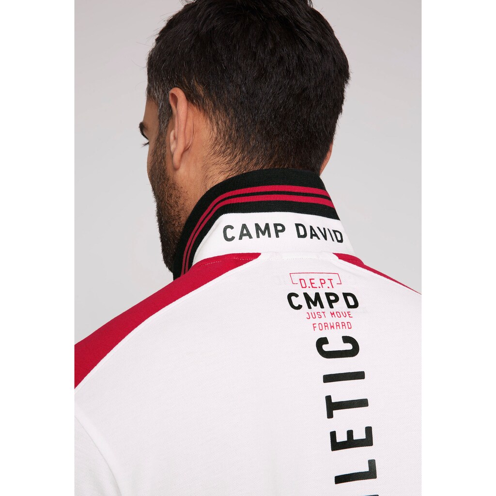 CAMP DAVID Poloshirt