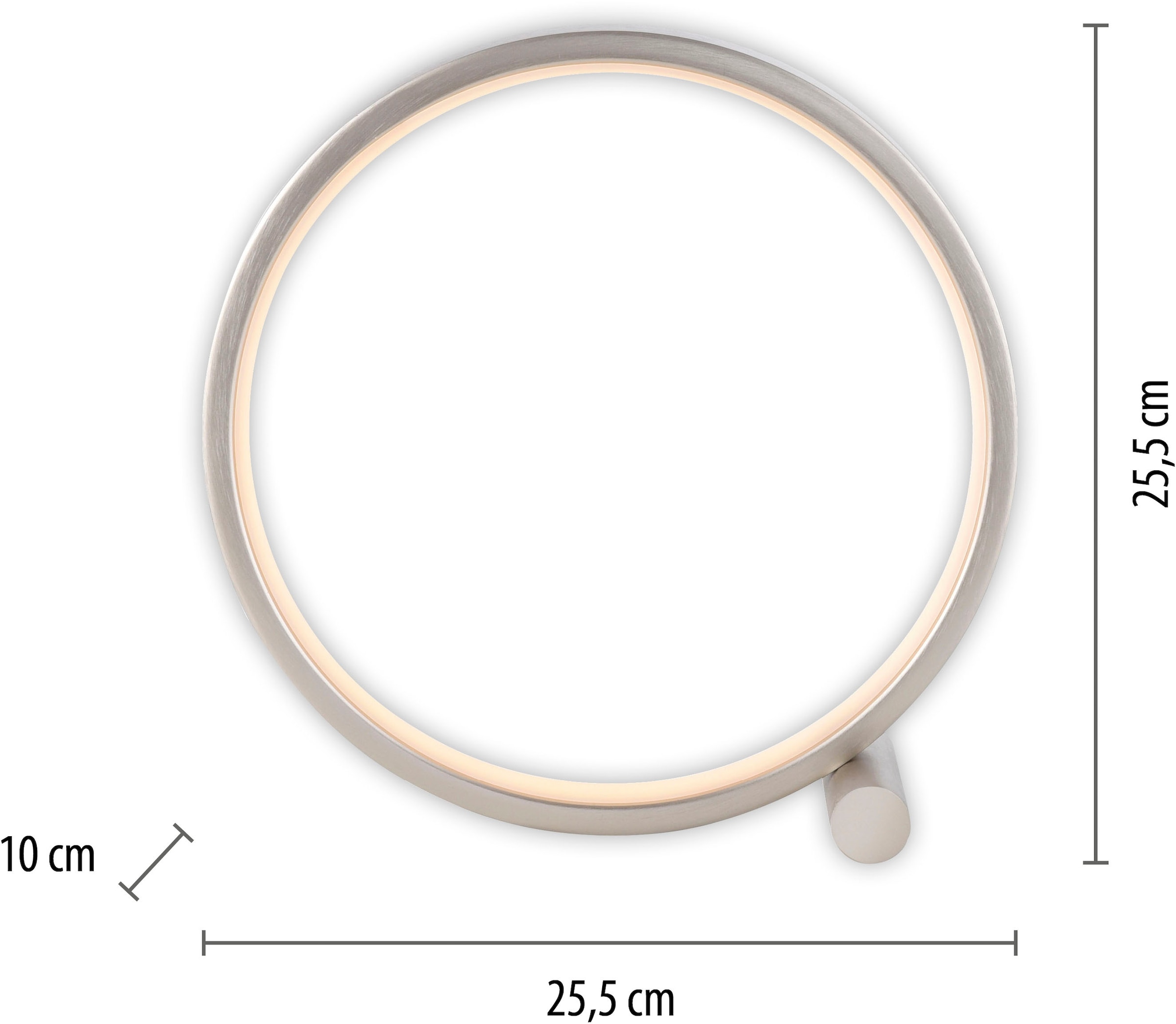 JUST LIGHT Tischleuchte »MINI RITUS«, 1 flammig, Leuchtmittel LED-Board | LED fest integriert, LED, Schalter, Schnurschalter