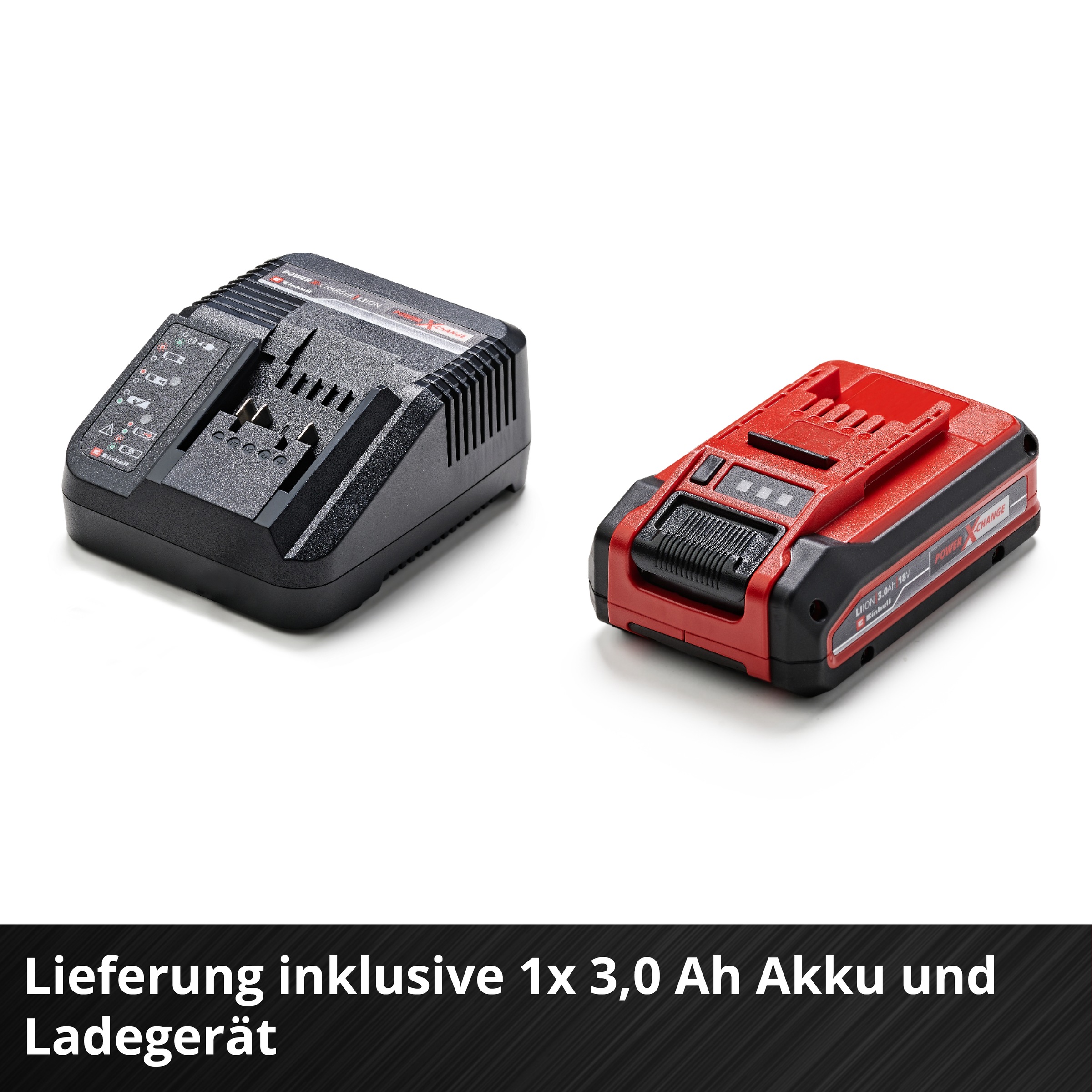 Einhell Akkurasenmäher »GE-CM 18/30 Li (1x3,0Ah)« mit Akku und Ladegerät