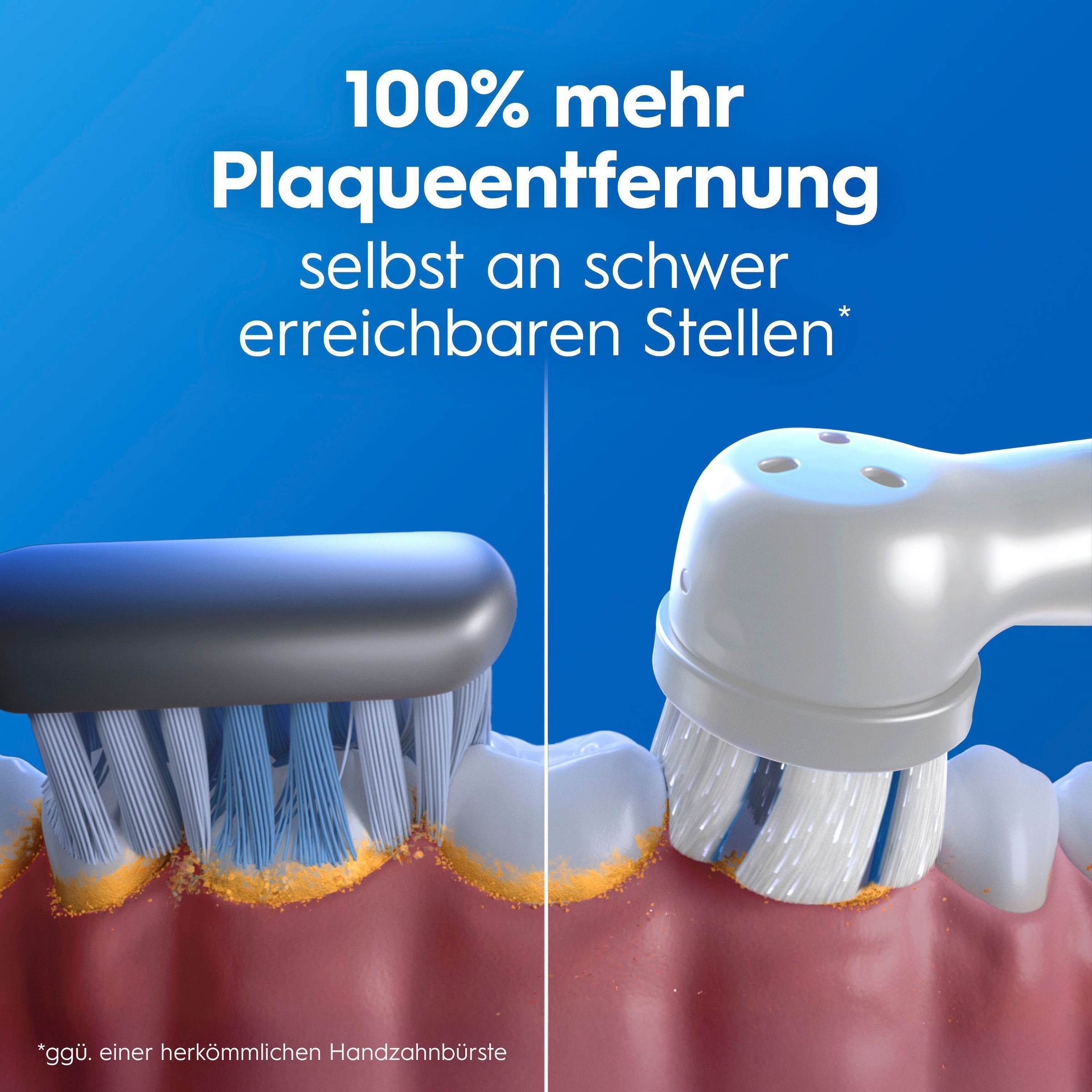 Oral-B Elektrische Zahnbürste »Oral-B iO Series 2« 1 Stk. Aufsteckbürsten für die sanfte Reinigung