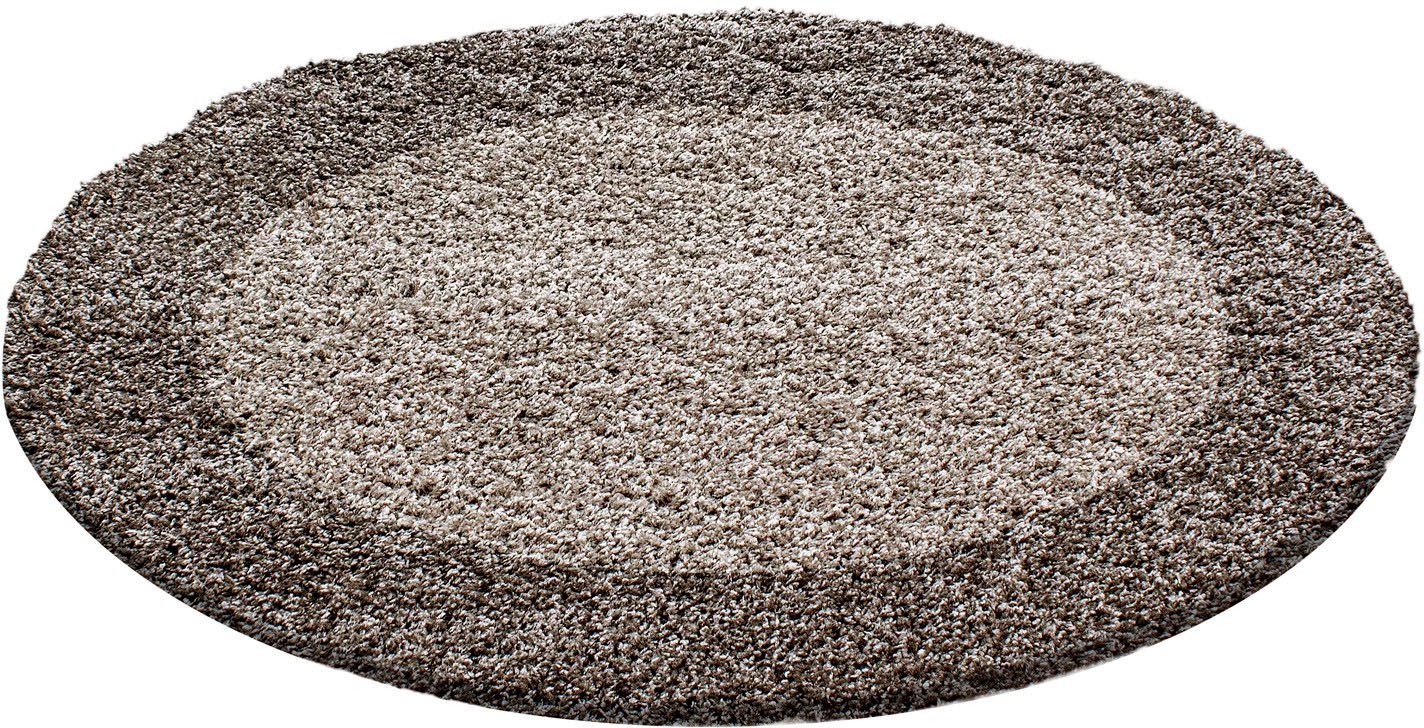 Ayyildiz Teppiche Hochflor-Teppich »Life Shaggy 1503«, rund, 30 mm Höhe, re günstig online kaufen