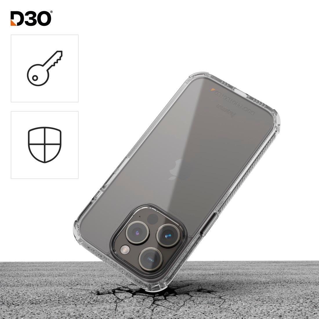 Hama Smartphone-Hülle »Handyhülle „Extreme Protect“ f. iPhone 15 Plus (stoßfest, sturzsicher)«, Apple iPhone 15 Plus, ohne Vergilben
