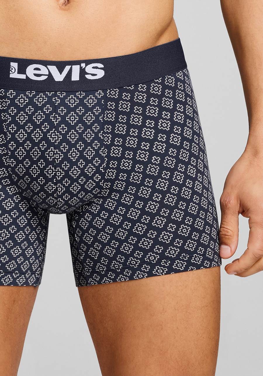 Levi's® Boxershorts »LEVIS MEN GIFTBOX DENIM BOXER BRIEF 3P«, (3er Pack)