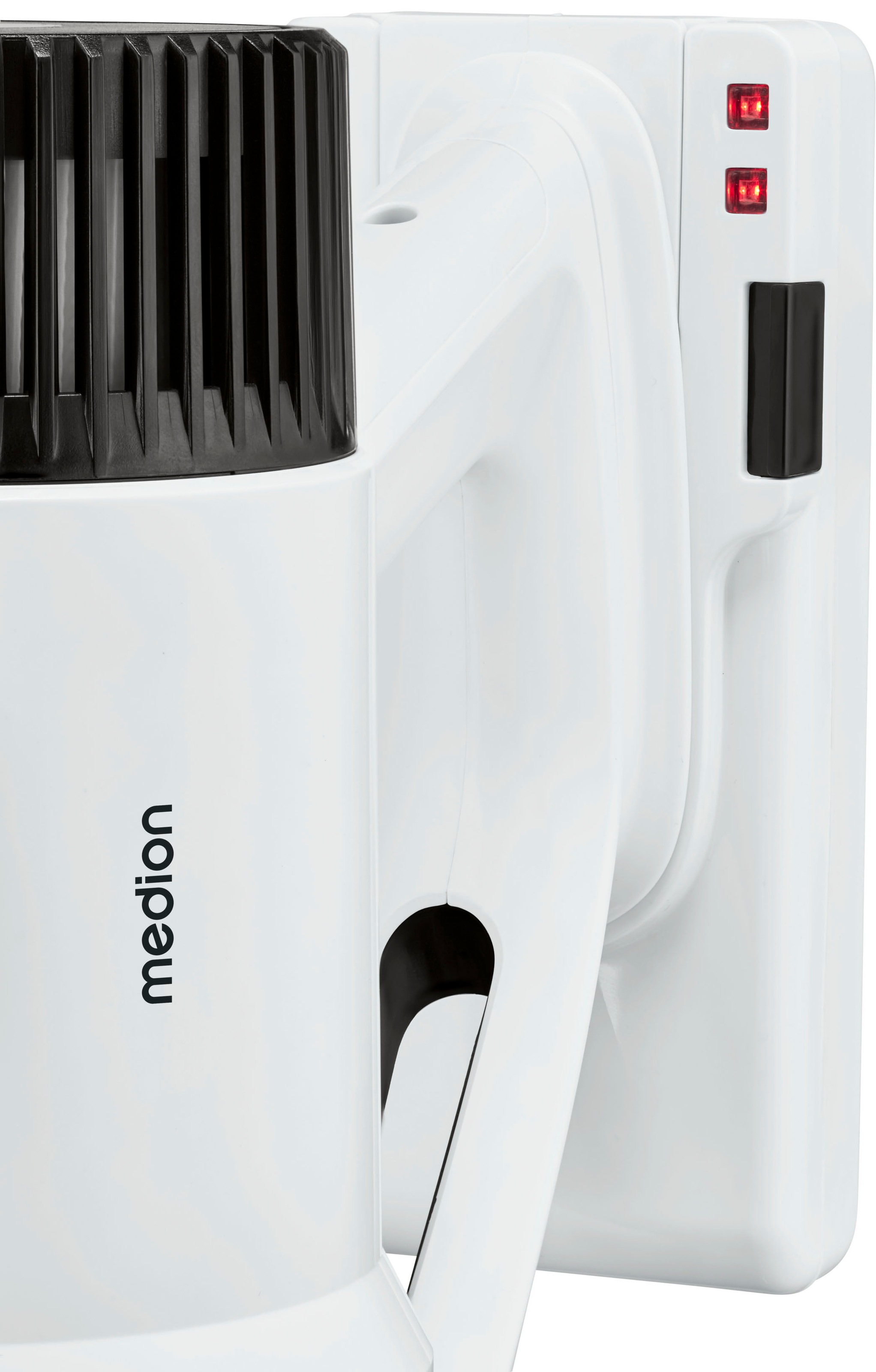 Medion® Akku-Stielstaubsauger »P400 W (MD 12051), beutellose Zyklon-Technologie, 26 kPa Saugleistung«, LED-Touch-Display, Staubsensor, integriertes Zubehör und Ladestation
