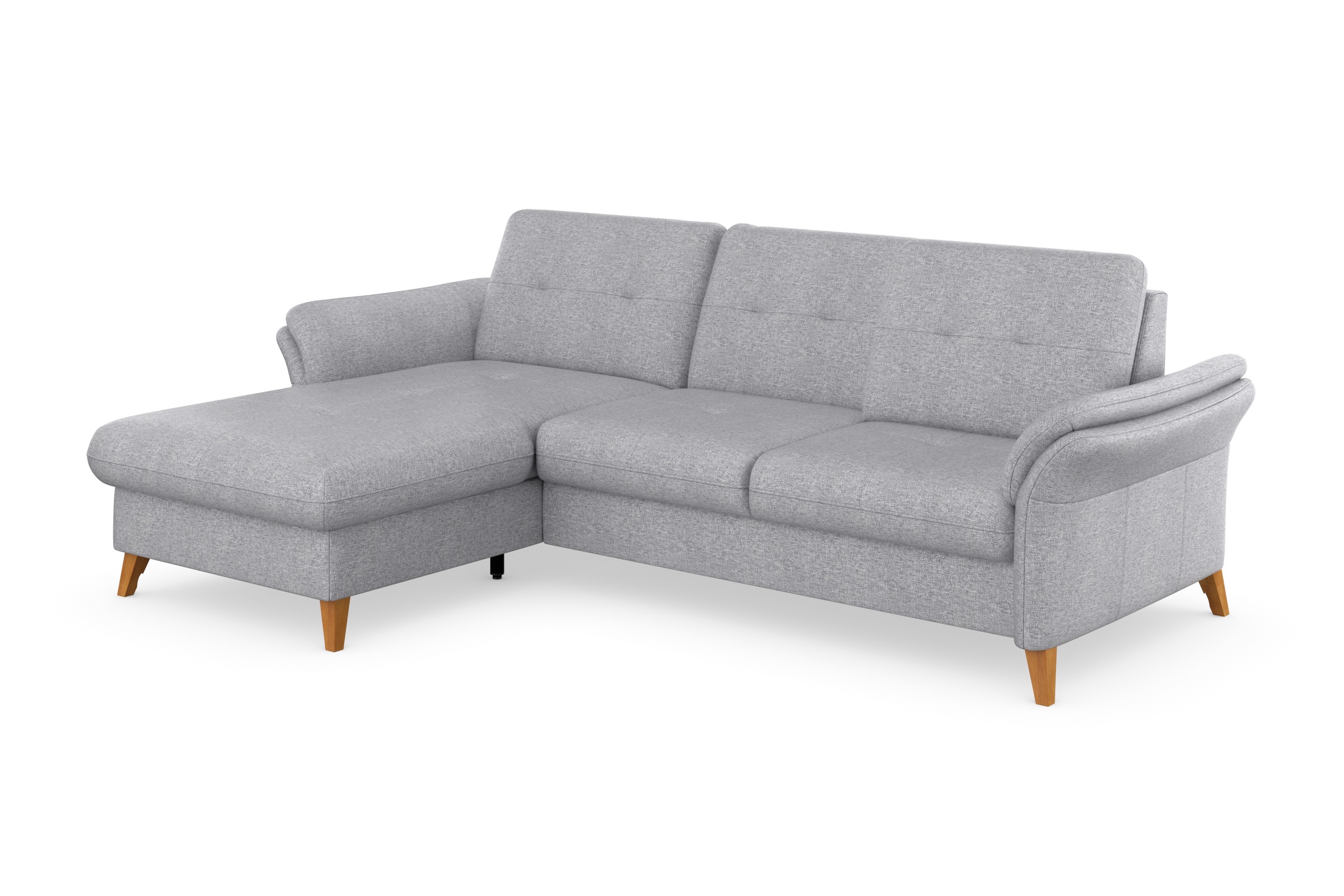 sit&more Ecksofa »Göteborg«, Sitztiefenverstellung und Federkern, wahlweise mit Bettfunktion