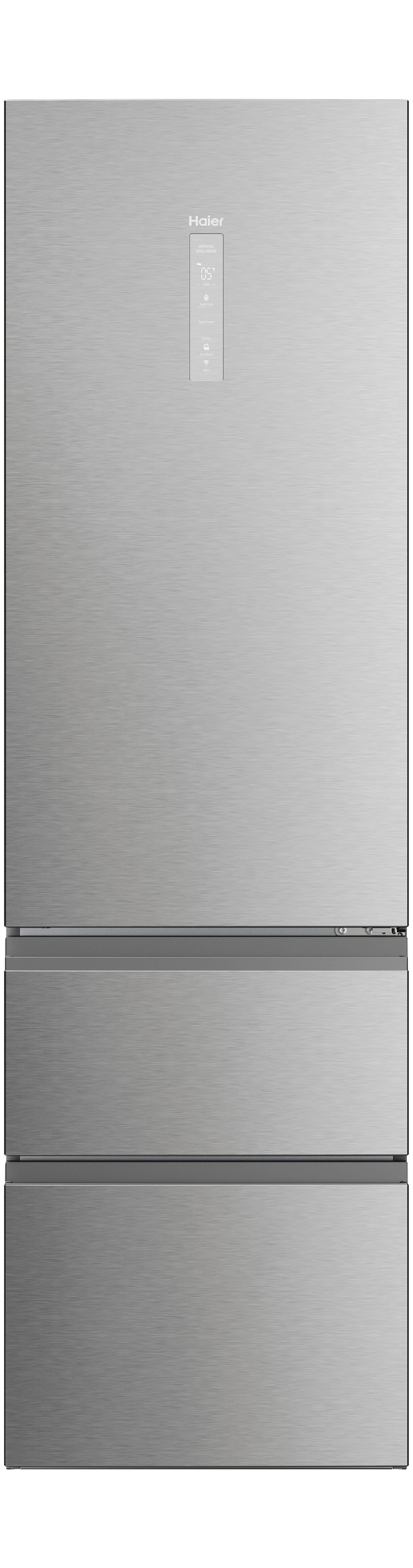 Haier Kühl-/Gefrierkombination 3D 60 Series 7 »HTW7620ANMG«, WIFI connected, Innovative Gefrier-Schubladen: Sparen Energie