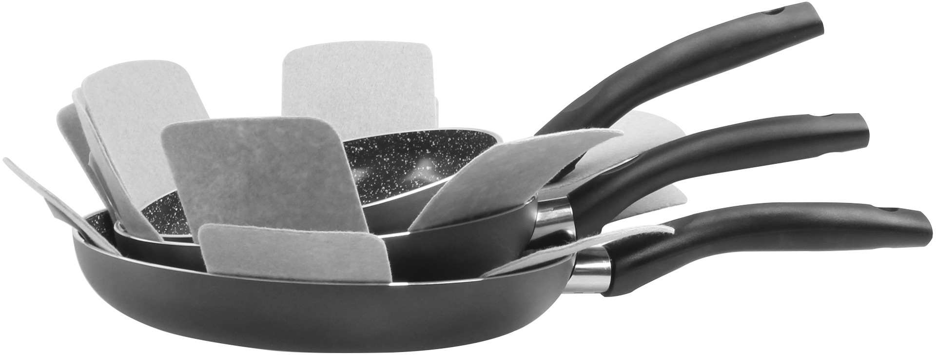 STONELINE Topf-Set Aluminium Set, Bratentopf 22 cm, je 1 Kochtopf 18/20 cm, günstig online kaufen