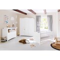 Pinolino® Babyzimmer-Komplettset »Florentina«, (Set, 3 St.), extrabreit groß; mit Kinderbett, Schrank und Wickelkommode; Made in Europe