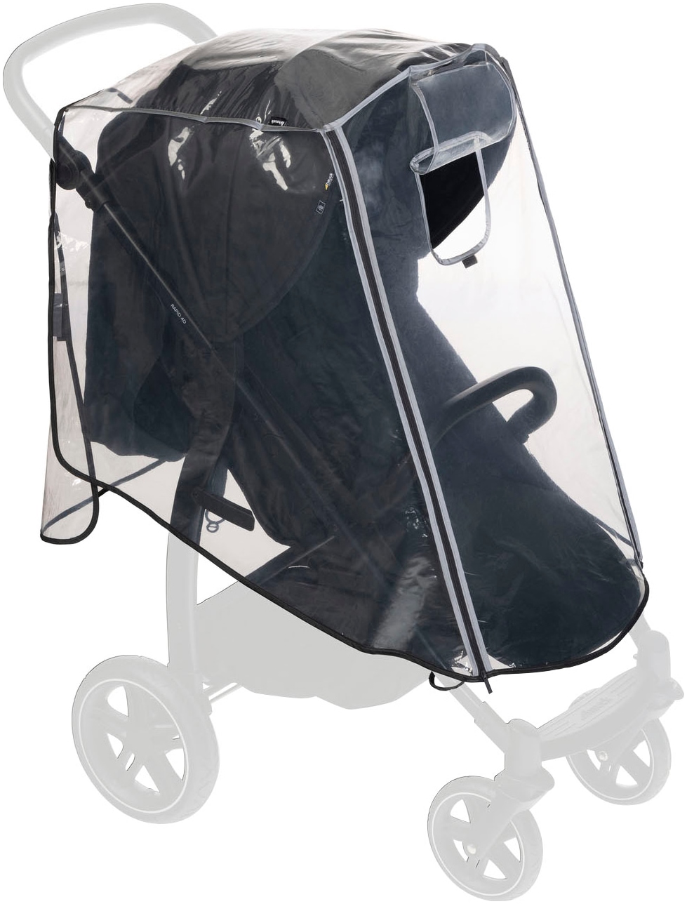 Hauck Kinderwagen-Regenschutzhülle »Pushchair Raincover 4W«, für 4-Rad-Buggy