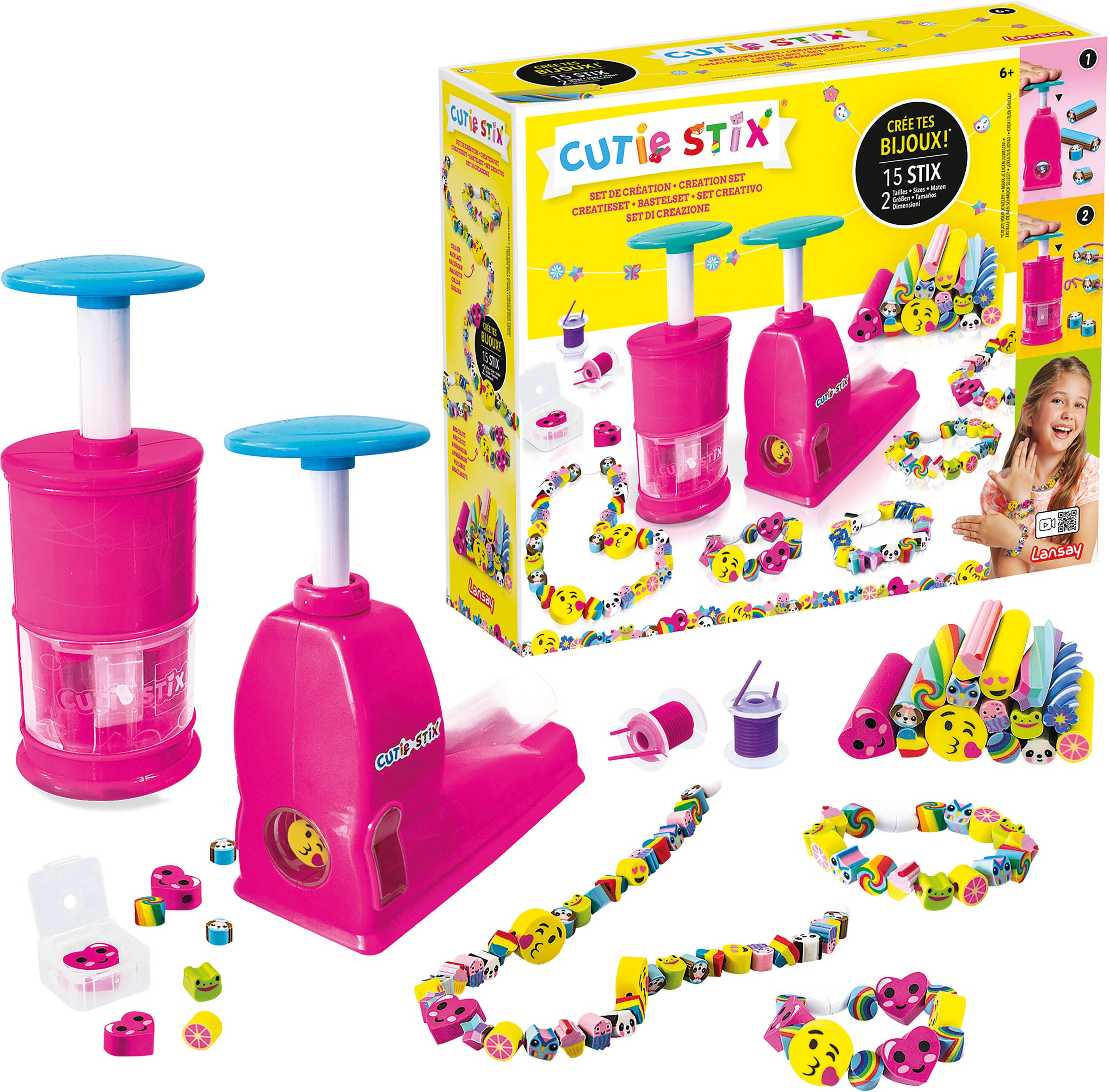 CUTIE STIX Kreativset »Cutie Stix, Schmuck Starter Set«