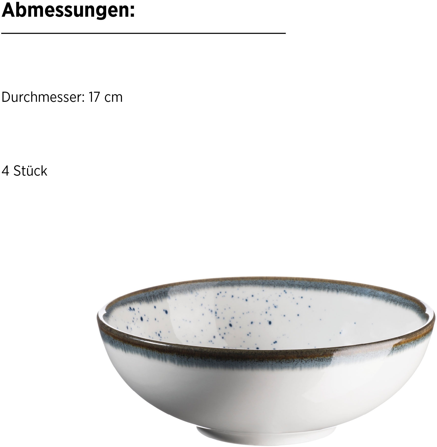 MÄSER Kombiservice »PINTAR, Kombiservice, Porzellan«, (Set, 16 tlg.), Geschirr-Set, Service