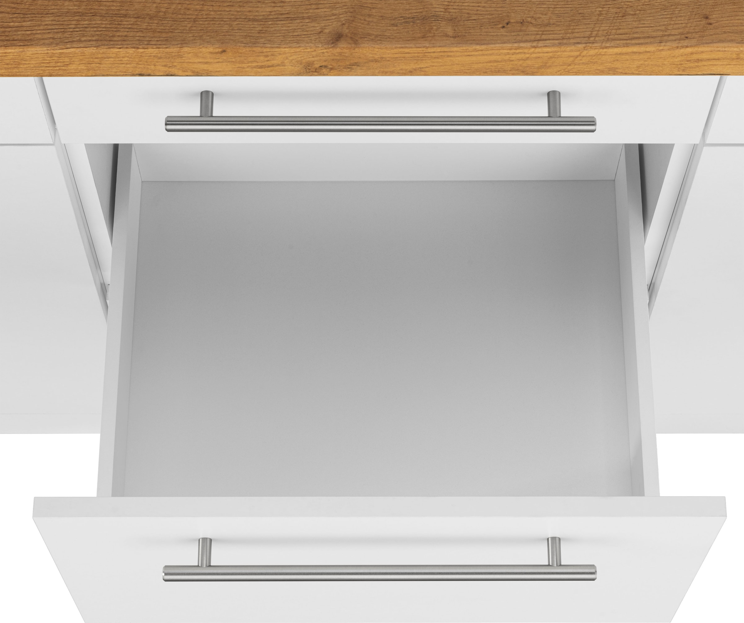 wiho Küchen Winkelküche »Unna« mit E-Geräten, Stellbreite 220 x 170 cm