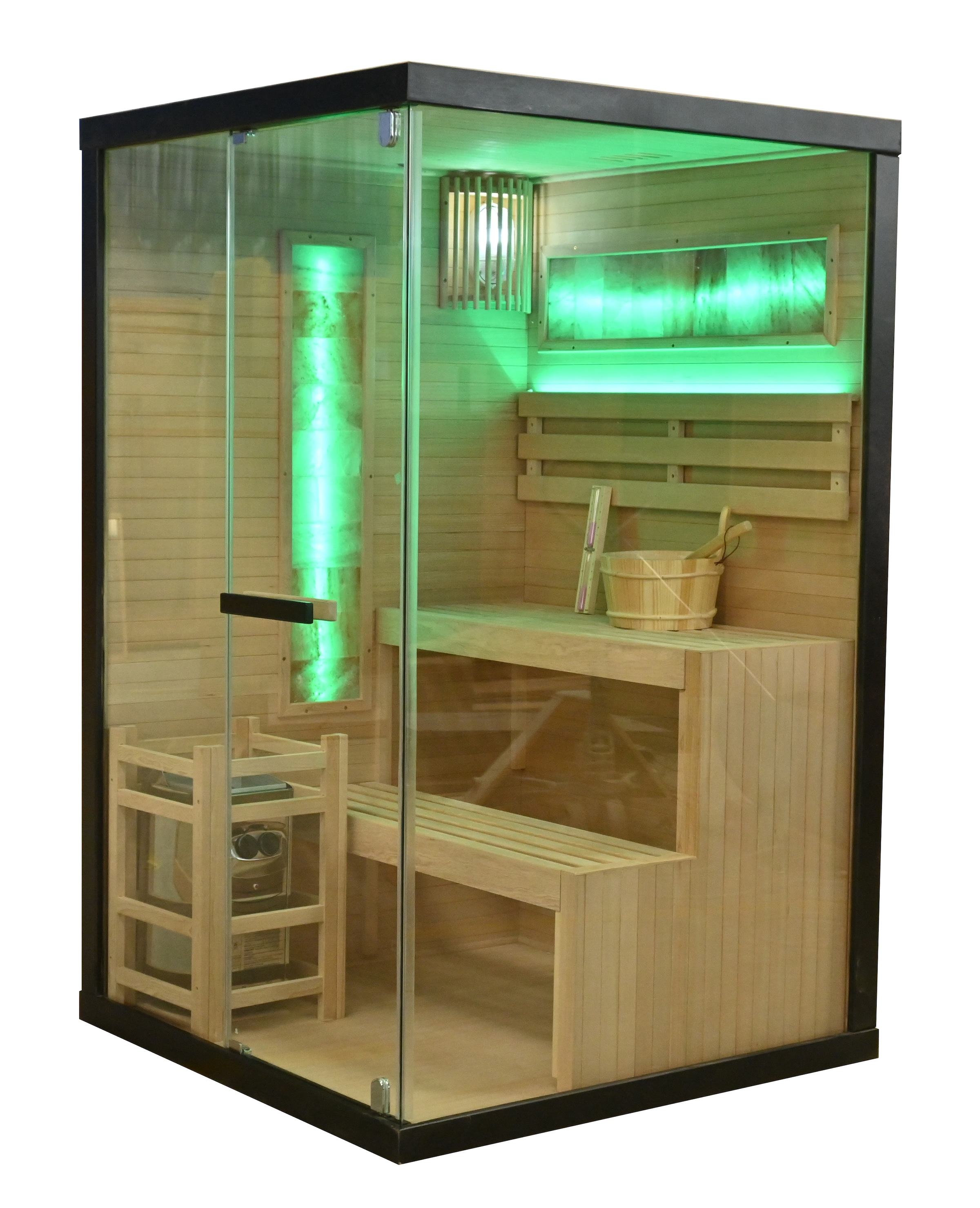 Sanotechnik Sauna »LUXOR 1« inkl. Salzsteine und Saunaofen günstig online kaufen