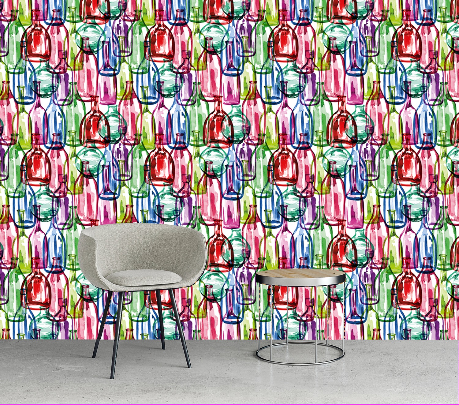 queence Vinyltapete »Marika«, bedruckt-Barock-Antikoptik-Kunst, 90x250cm, s günstig online kaufen