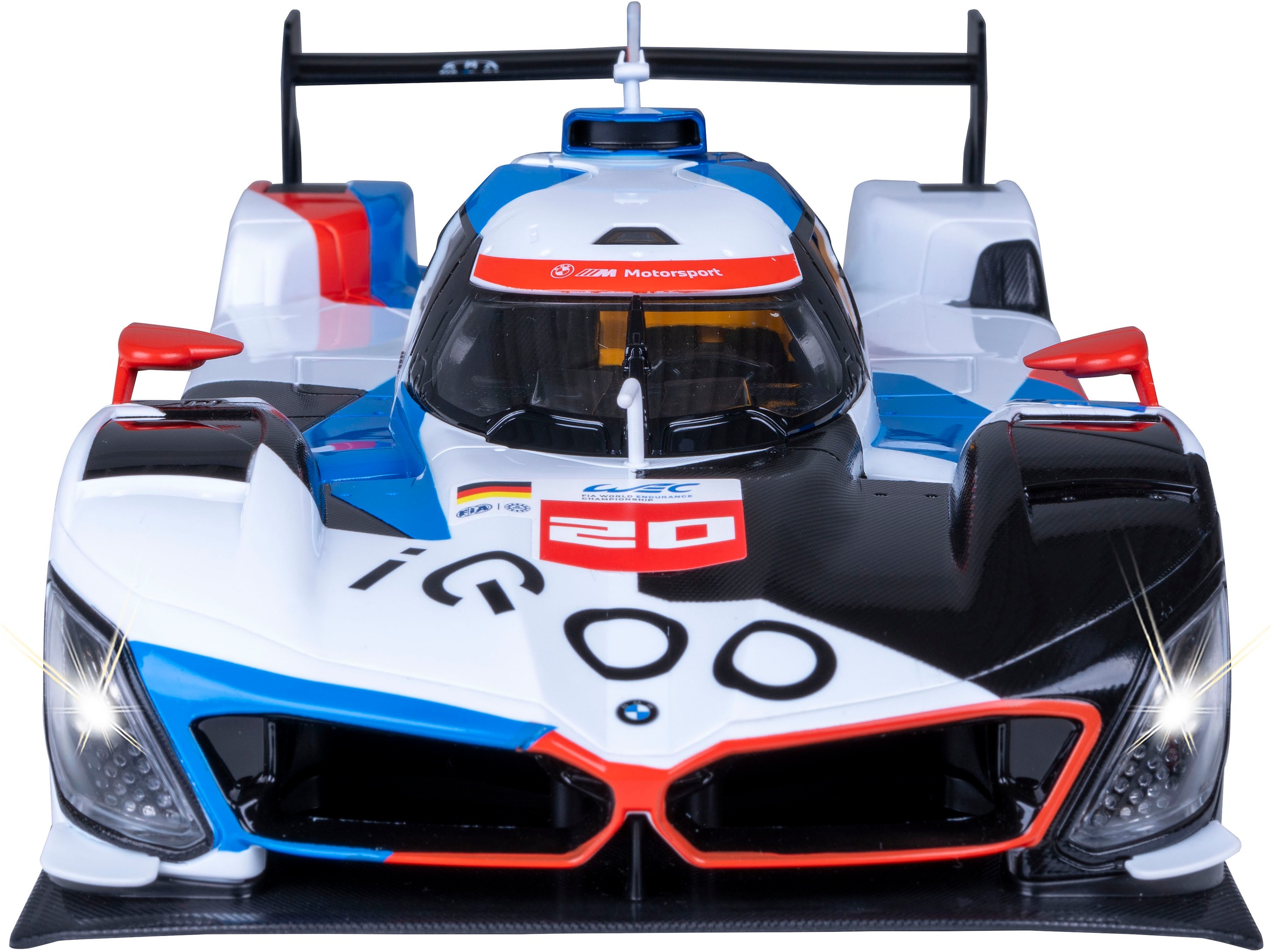 Jamara RC-Auto »BMW M Hybrid V8 LMDH 1:14 weiß 2,4GHz«, mit LED Licht