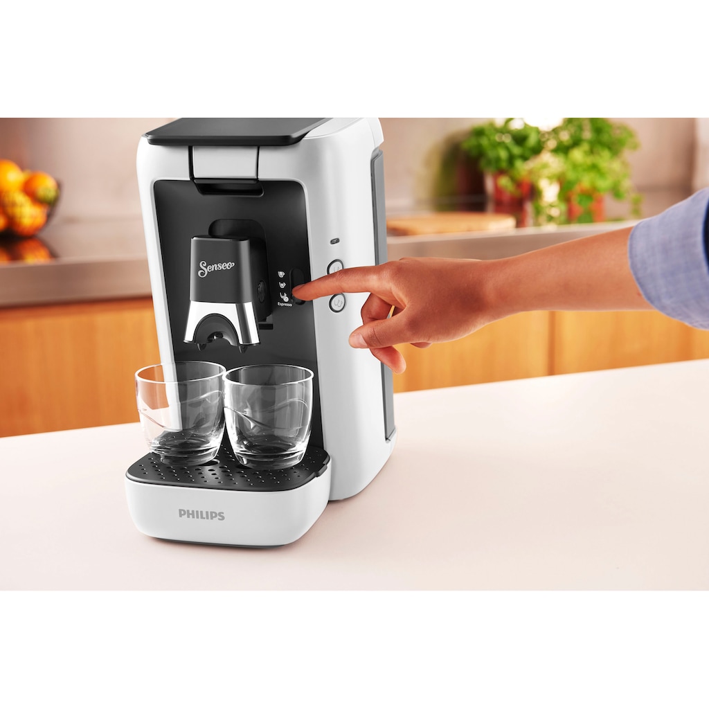 Philips Senseo Kaffeepadmaschine »Maestro CSA260/10, aus 80% recyceltem Plastik, +3 Kaffeespezialitäten«