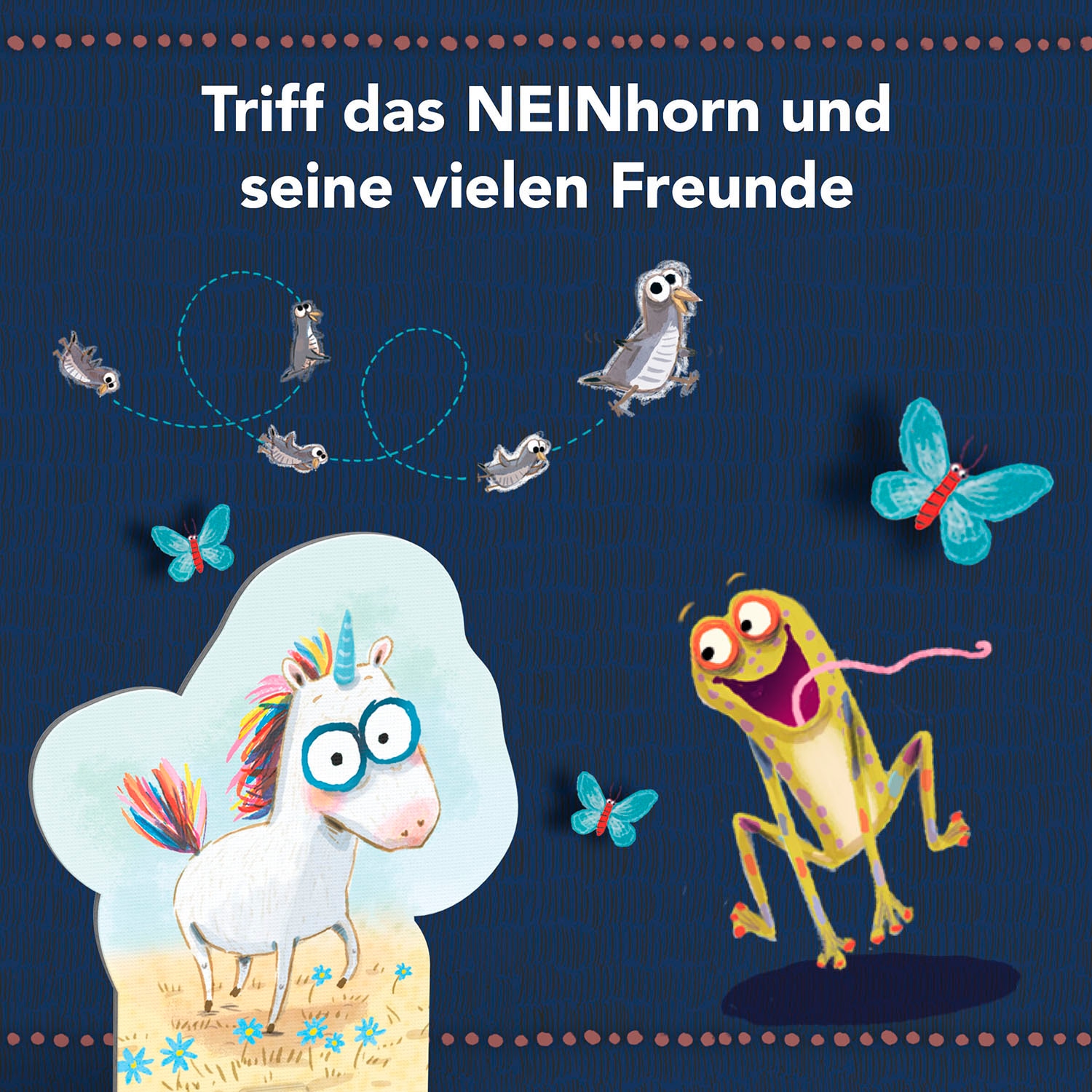 Kosmos Puzzle »Mein erstes Story-Puzzle Das NEINhorn«, Made in Germany