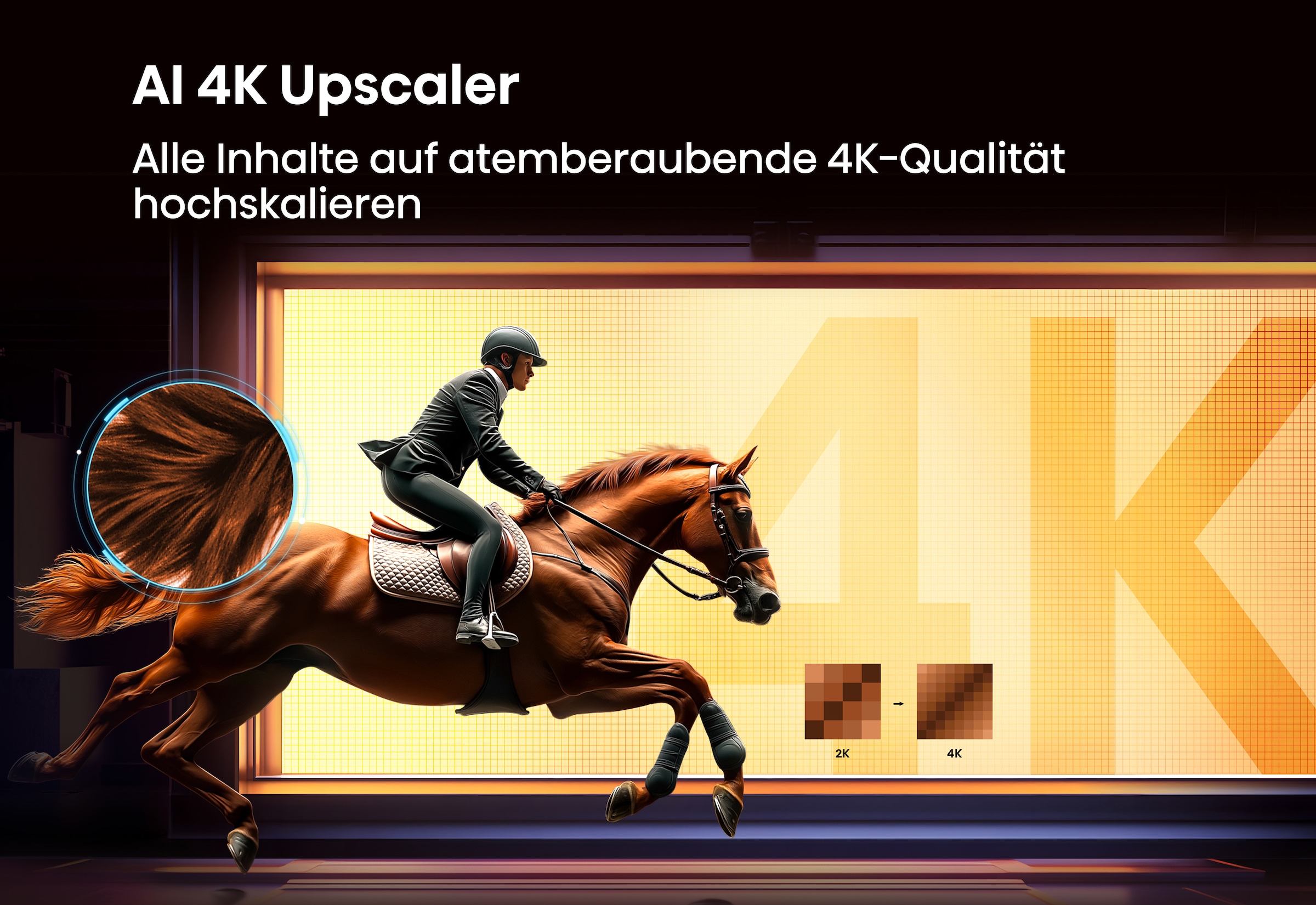 Hisense DLED-Fernseher »55E6DS« 139 cm/55 ″ Smart-TV