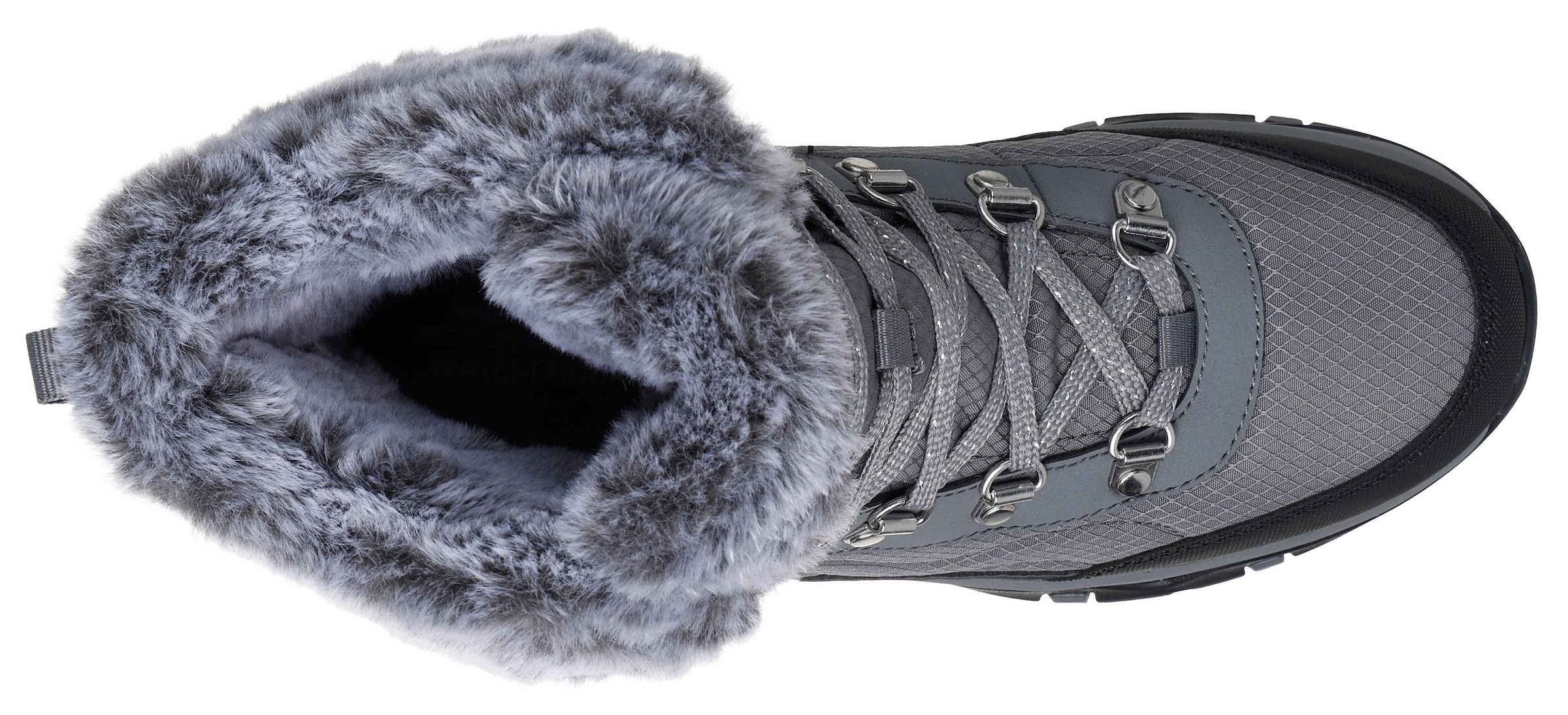 Skechers Winterboots »TREGO-STORMIE«, Snowboots, Schnürstiefel mit rutschhemmender Laufsohle