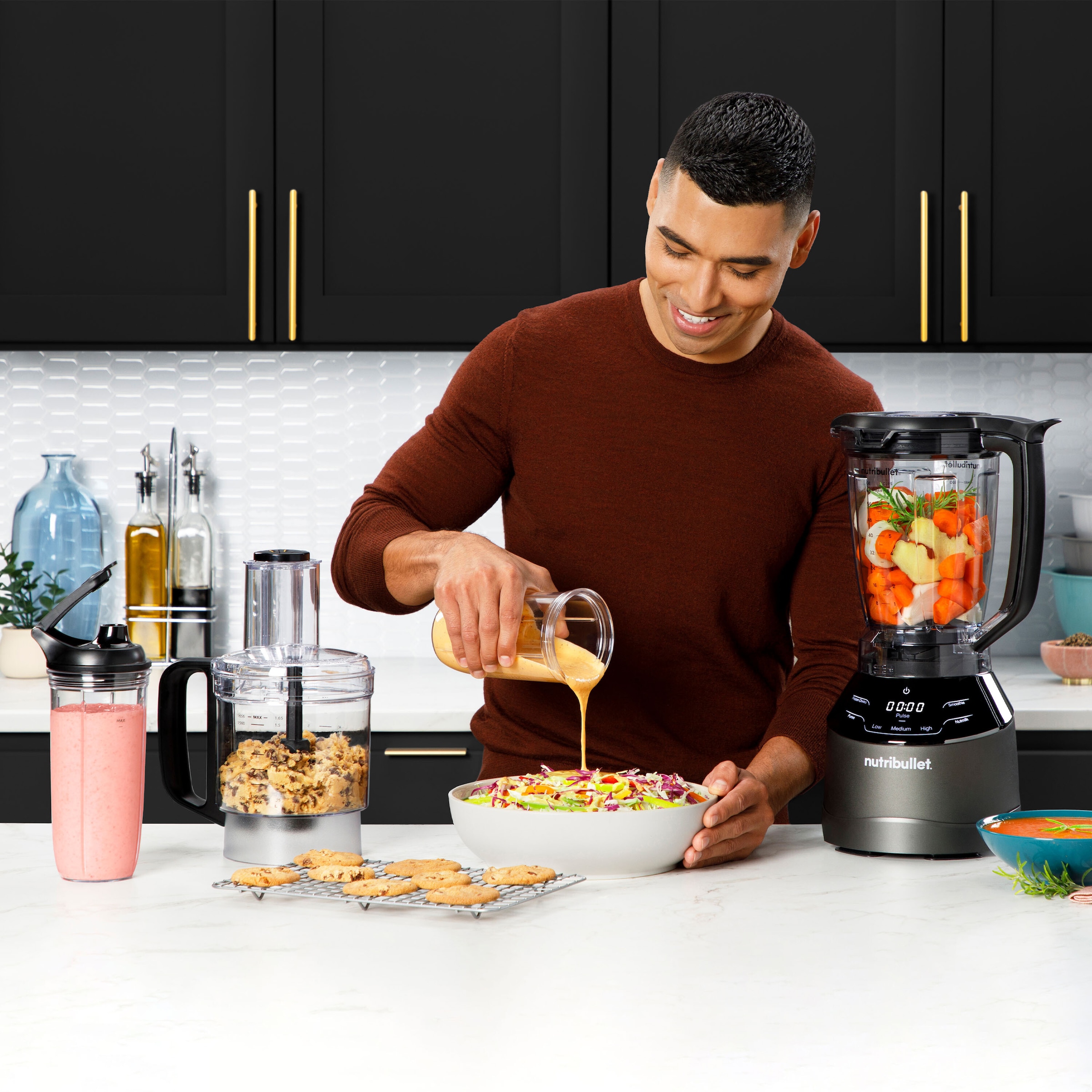 nutribullet Kompakt-Küchenmaschine »Triple Prep System NBF580B«