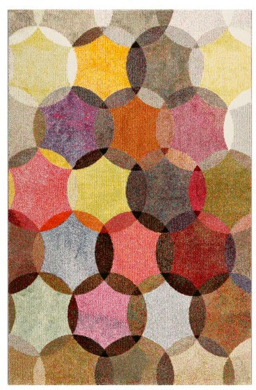 Esprit Teppich »Modernina ESP-3378«, rechteckig, 13 mm Höhe, weicher Kurzflor in modernem Design, Wohnzimmer, Schlafzimmer, bunt