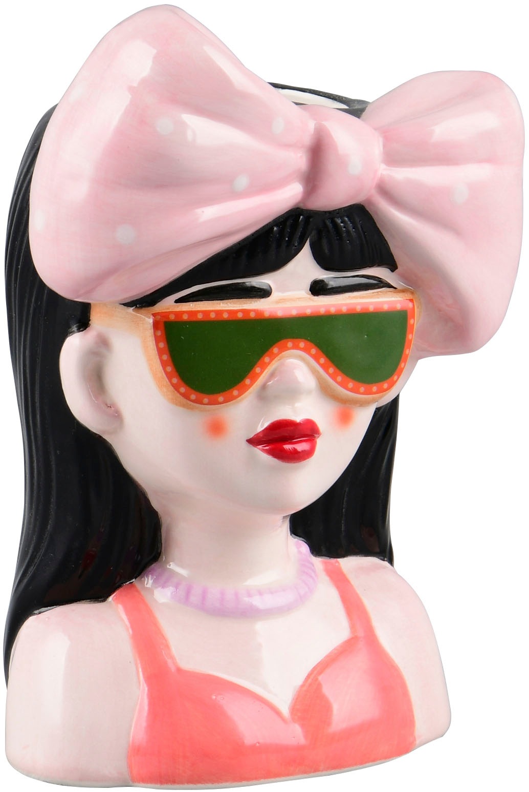 MIRRORS AND MORE Dekovase »BERNY« Bunte Dekovase in auffälliger Form günstig online kaufen