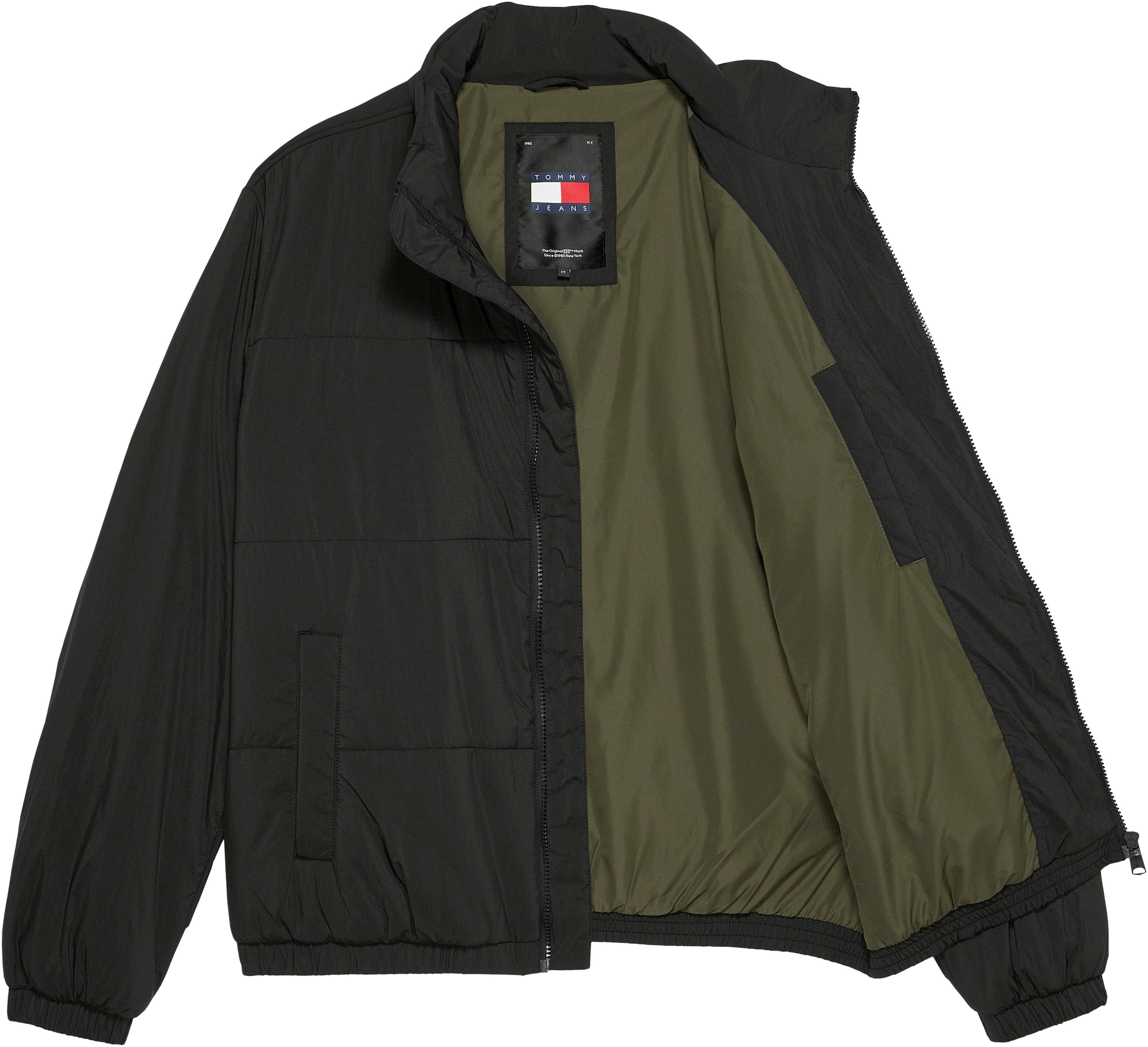 Tommy Jeans Outdoorjacke »TJM ESSENTIAL QUILTED JACKET EXT« mit Logoschriftzug