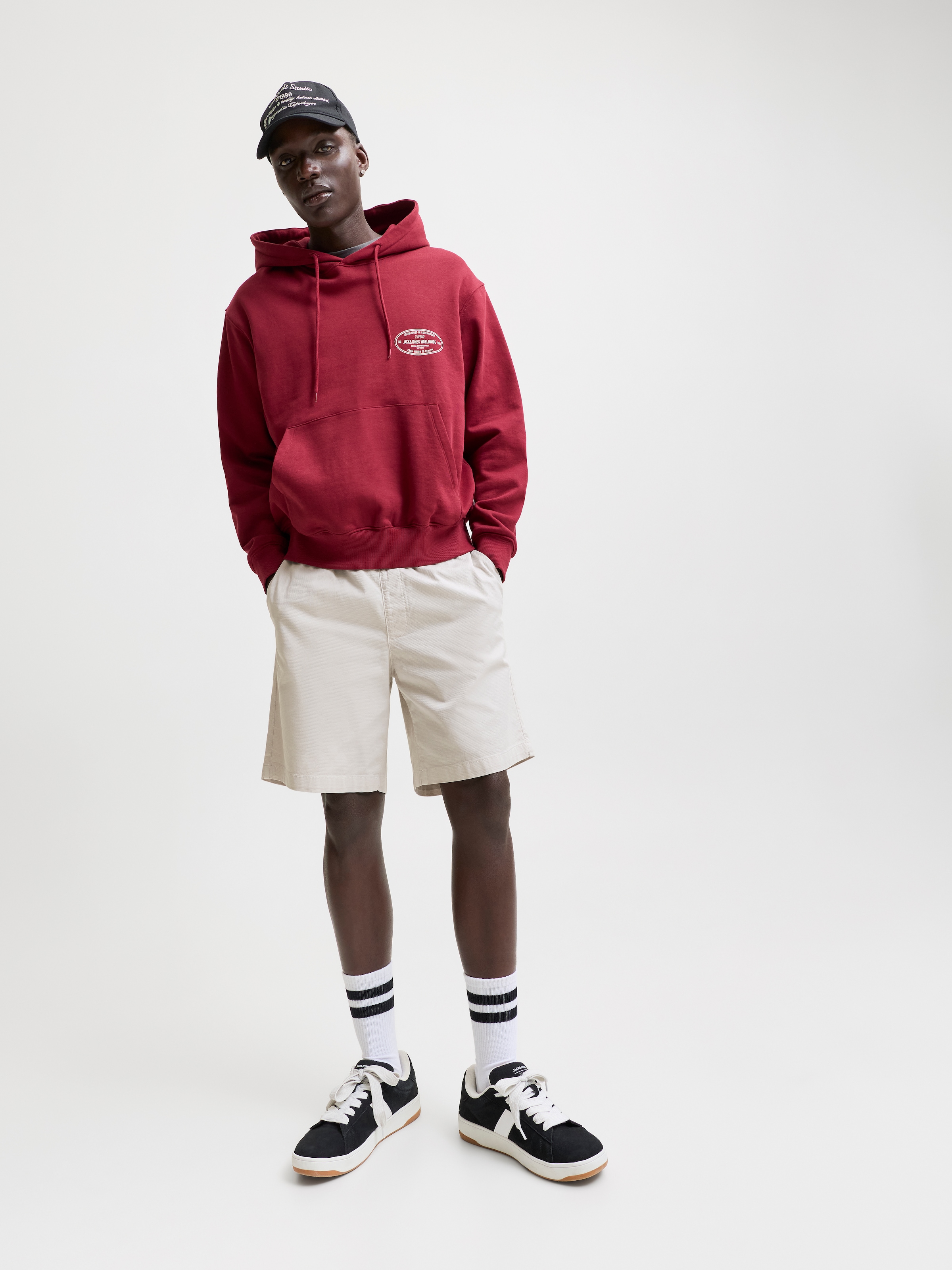 Jack & Jones Shorts »JPSTJAIDEN CARTER WASH DOB SHORTS REG SN«