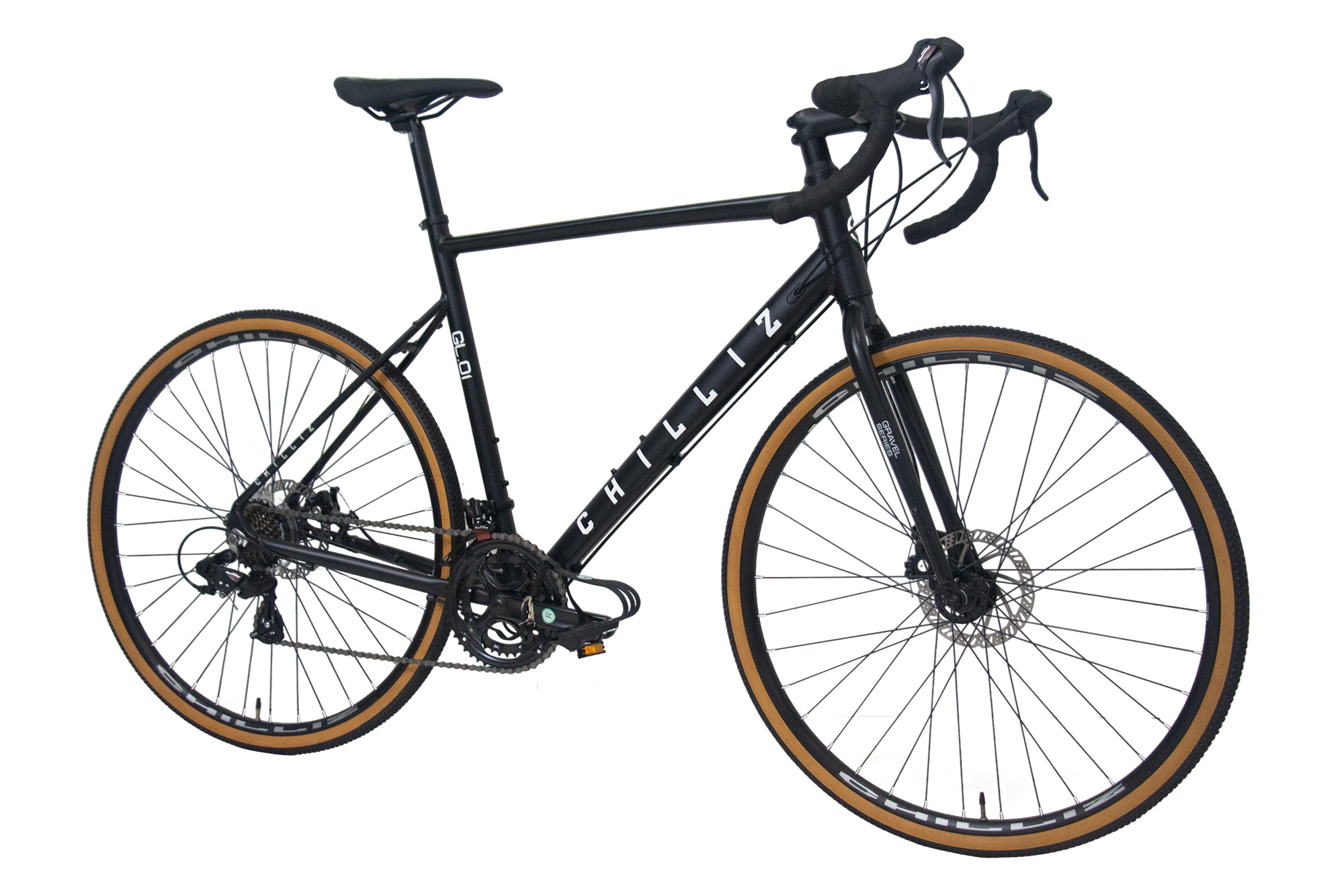 CHILLIZ Gravelbike »GL.01« 14 Gang Shimano Tourney Schaltwerk Kettenschaltung