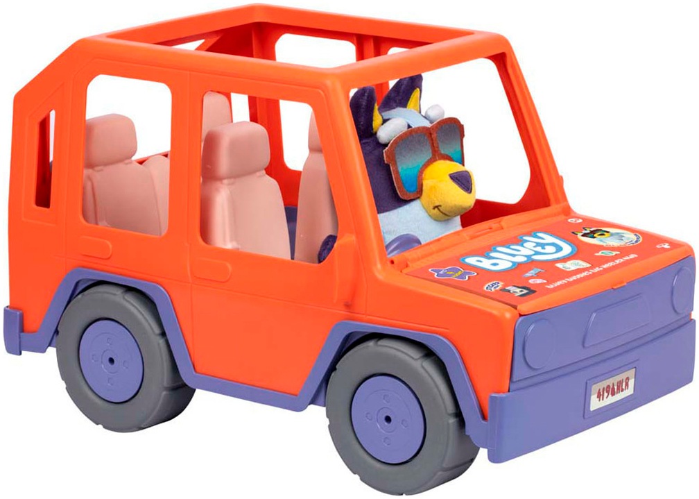 Moose Spielwelt »Bluey, Großes Familienauto & Bluey-Plüschfigur 20 cm«