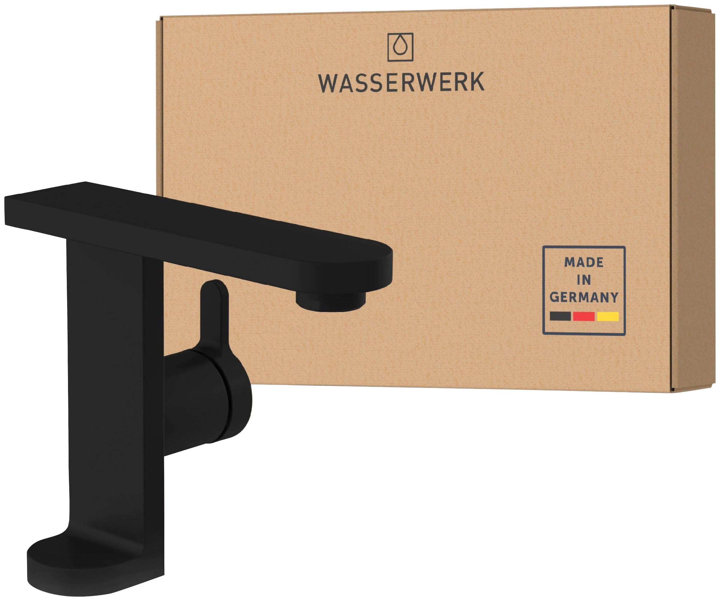 WASSERWERK Waschtischarmatur »WT 15«, inkl. Popup, wassersparend günstig online kaufen