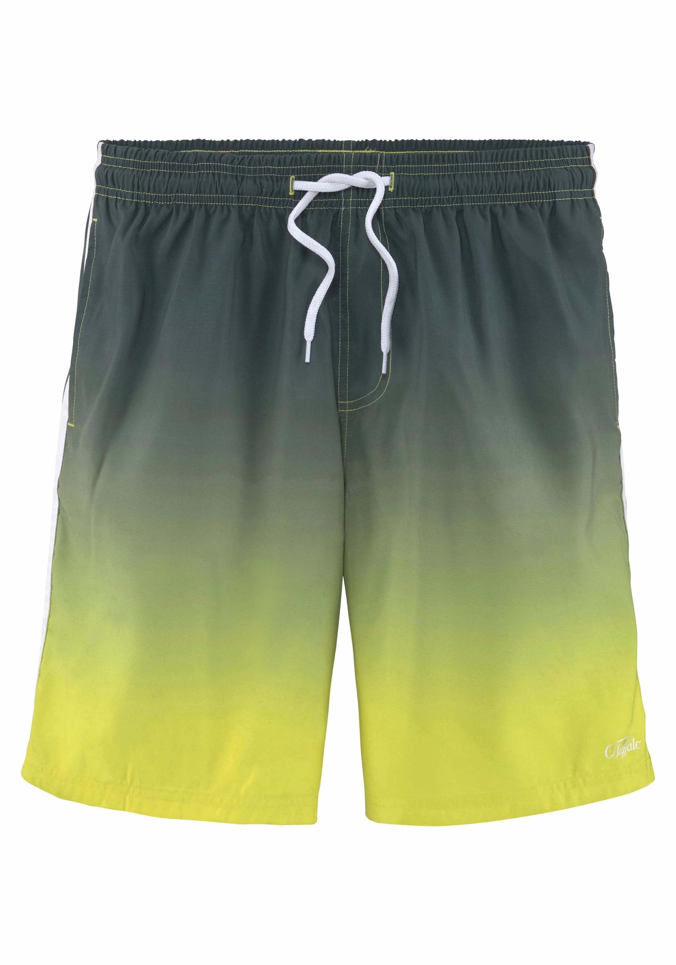 3. Bild von Buffalo Badeshorts, mit Farbverlauf