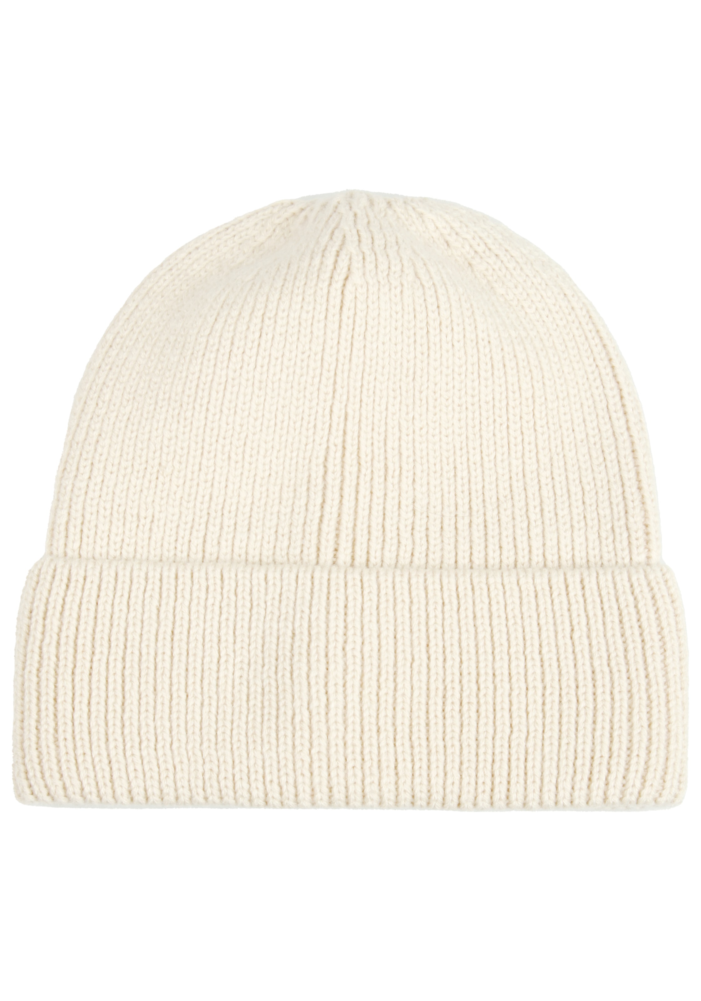 Capelli New York Beanie Rippstrick, Wollanteil, wärmend