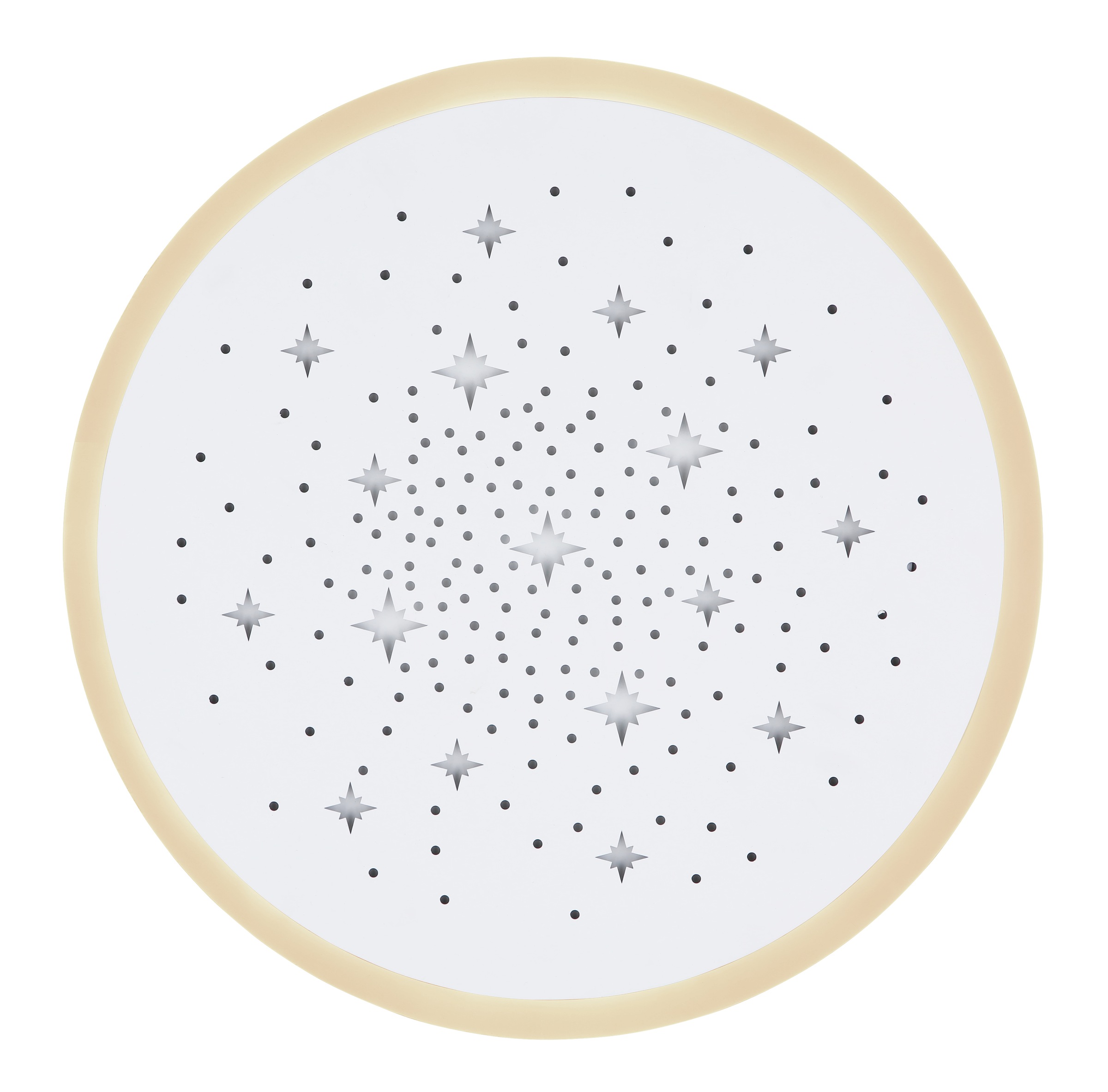 GLOBO LIGHTING LED Deckenleuchte »MURPHY« LED-Modul 1 Stk. Deckenlampe/rund/Wohnzimmer/Schlafzimmer/elegant