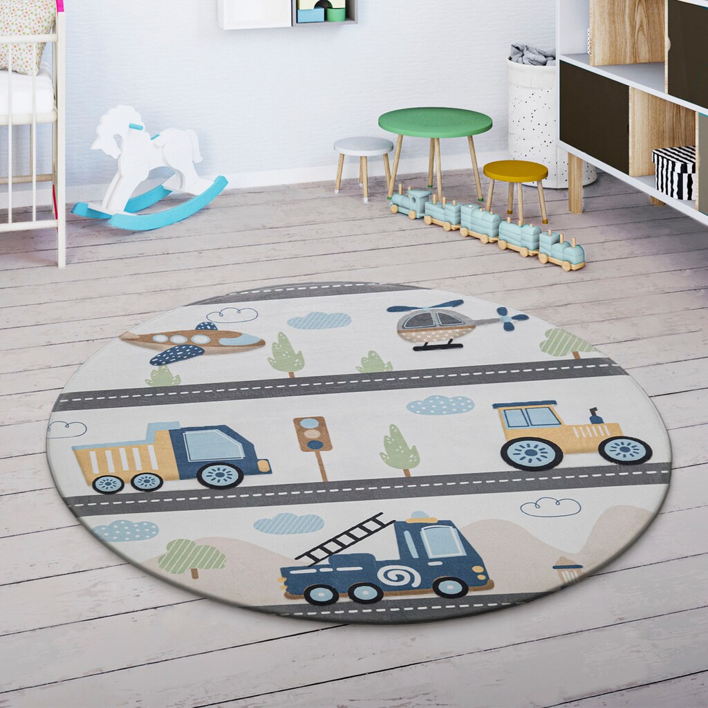 Paco Home Kinderteppich »Chicos 561«, rund