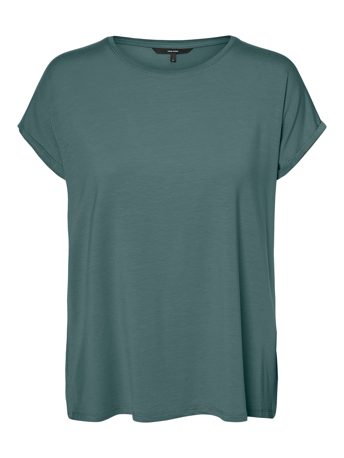 Vero Moda Rundhalsshirt »VMAVA PLAIN SS TOP GAJRS NOOS«