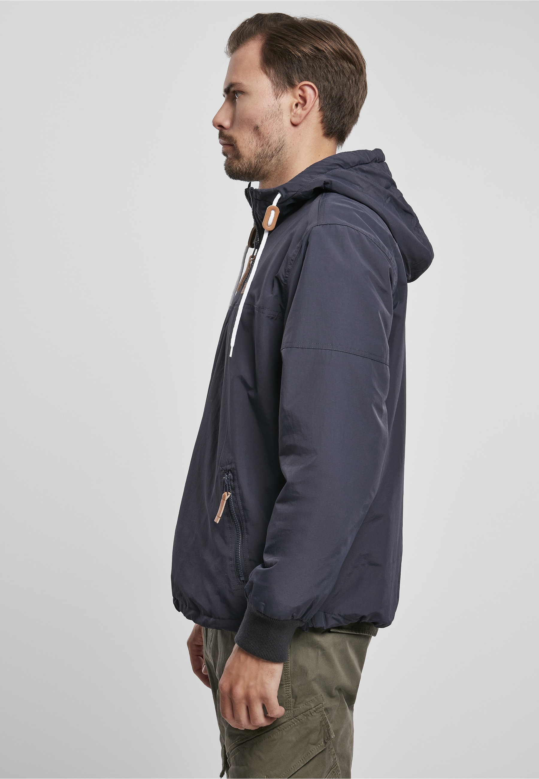 Brandit Anorak »Brandit Herren Pull Over Windbreaker« 1 Stk. tlg. mit Kapuze