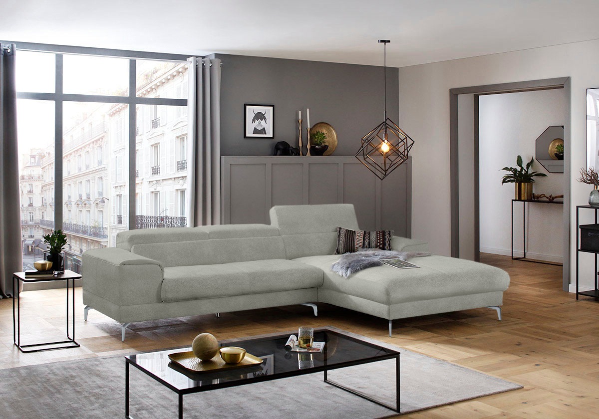 W.SCHILLIG Ecksofa »piedroo, Designsofa mit tollem Sitzkomfort, bequem und günstig online kaufen