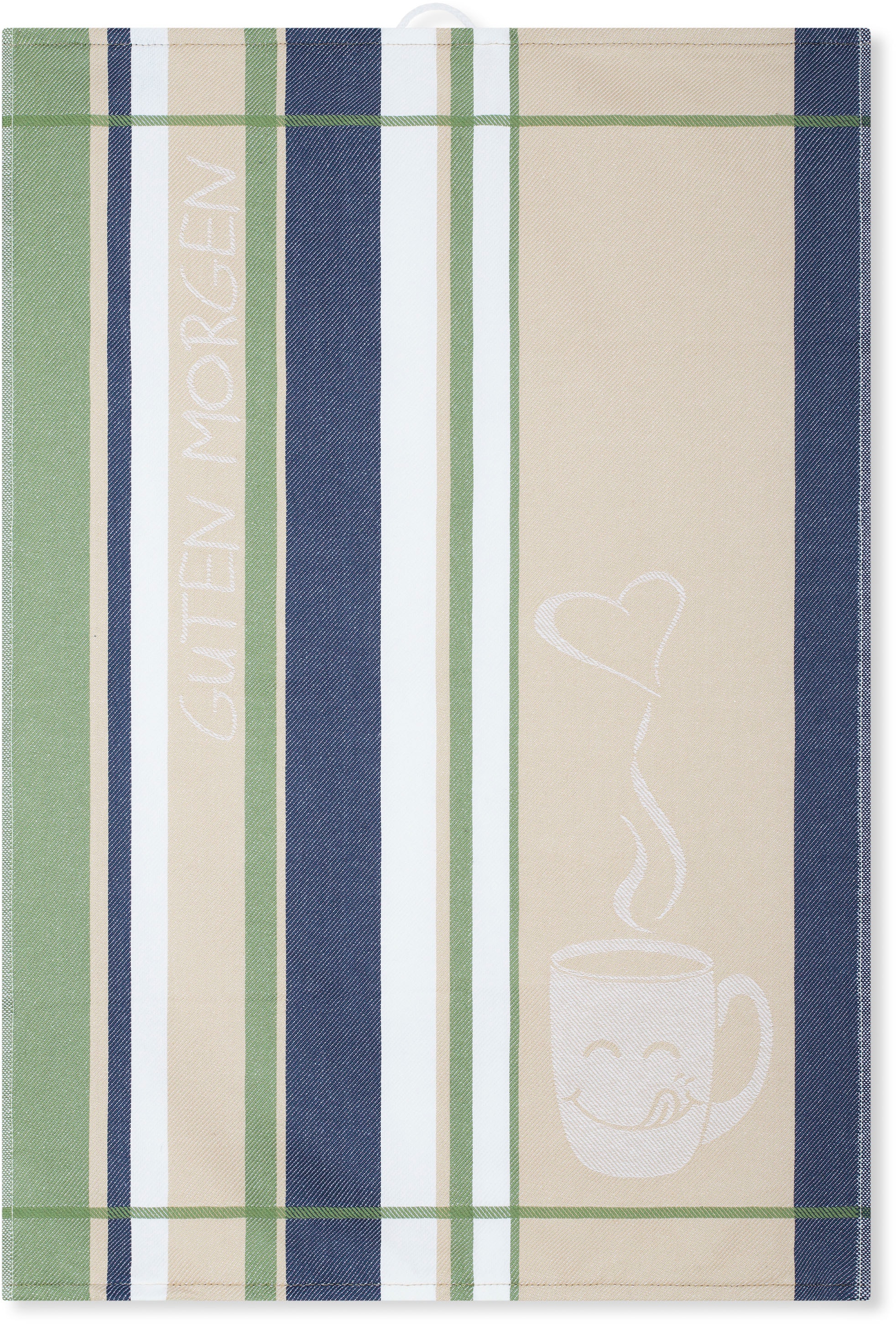 ROSS Geschirrtuch »1663 3er-Set mit Banderole« aus feinster Baumwolle