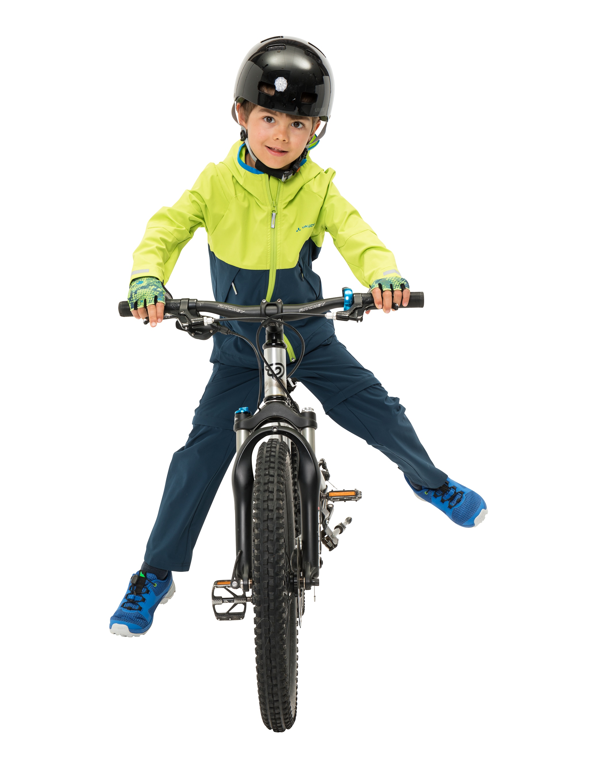 VAUDE Softshelljacke »KIDS MOAB STRETCH JACKET«, mit Kapuze