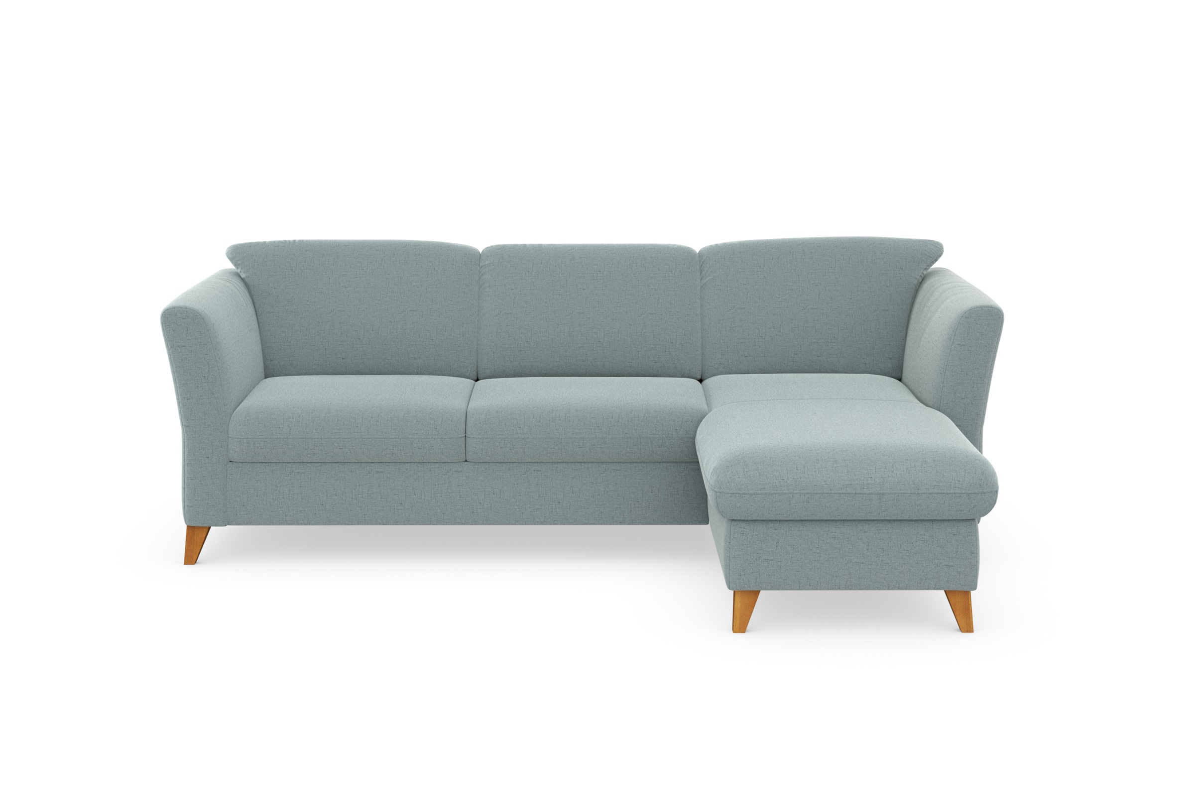 Home affaire Ecksofa »Trelleborg L-Form«, Federkern-Polsterung, wahlweise mit Bettfunktion und Bettkasten