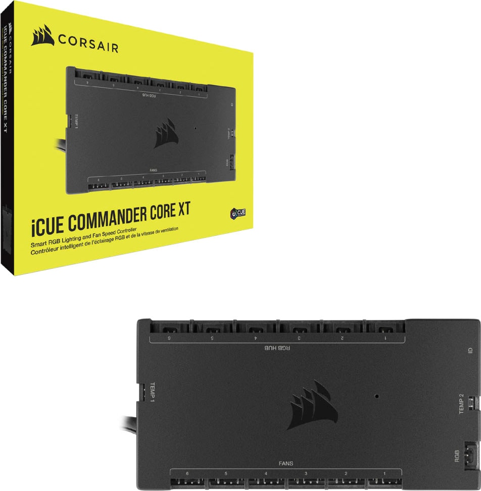 Corsair PC-Gehäuse »iCUE COMMANDER CORE XT«, (1 St.)