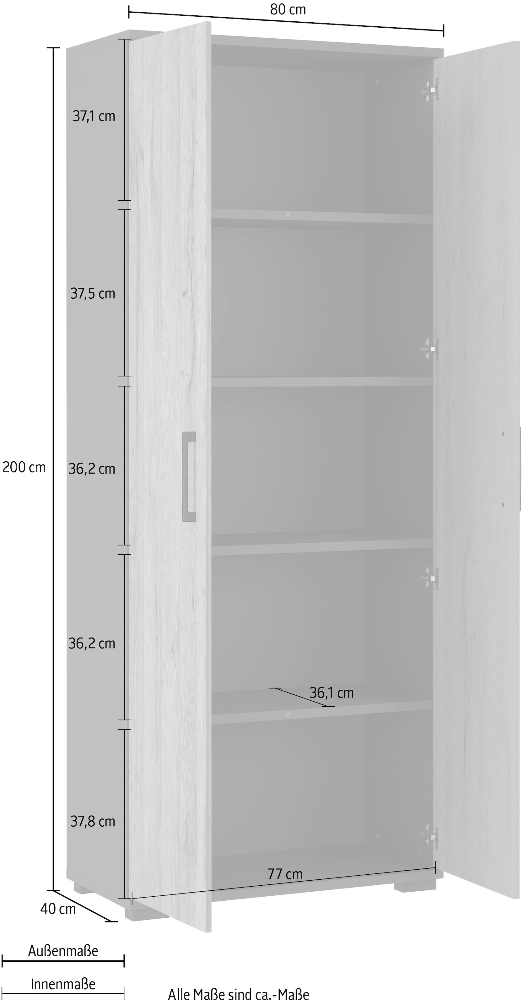 GERMANIA Aktenschrank »Profi 3.0«, erhältlich in zwei Höhen