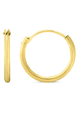 Firetti Paar Creolen »Schmuck Geschenk, 1,3 mm breit«, Made in Germany