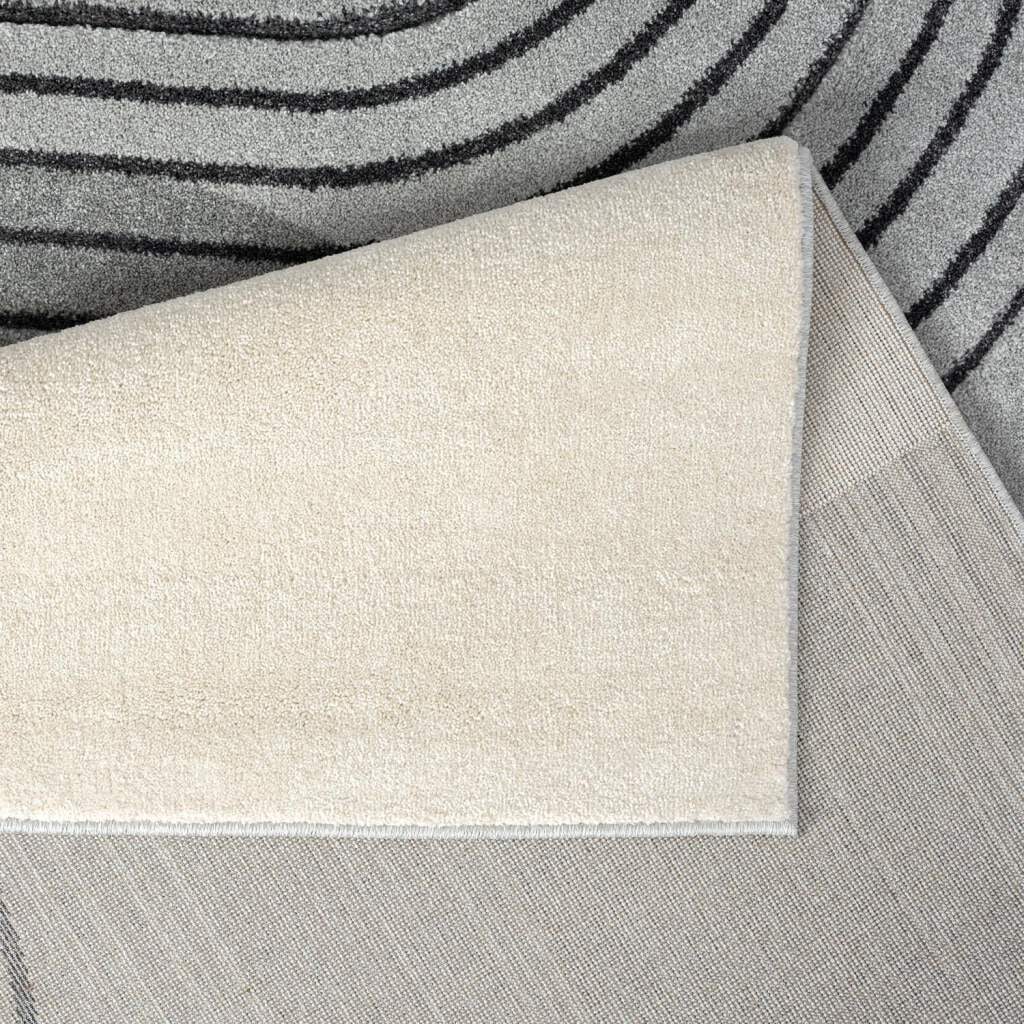 Carpet City Teppich »BONITO 7157«, rechteckig, 11 mm Höhe, Läufer, Flachflor, Hochtief-Muster/ 3D-Effekt, Geo-Muster, Wohnzimmer